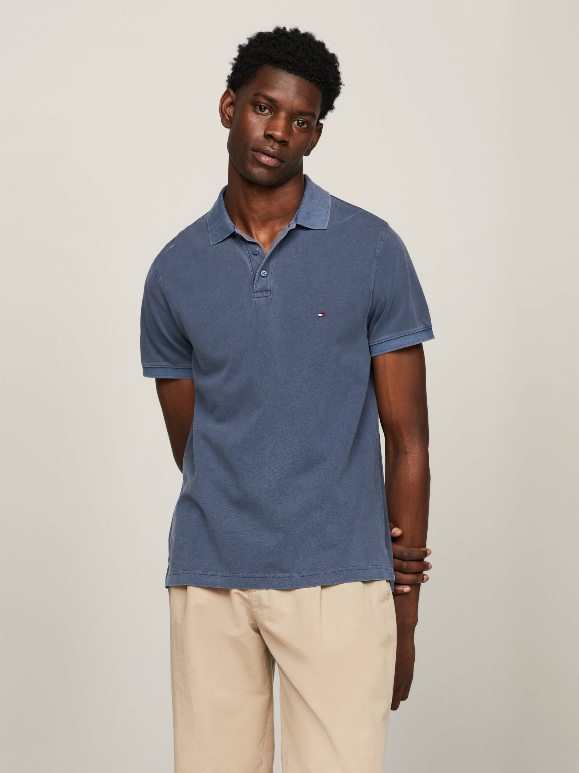 Tommy Hilfiger Poloshirt »GARMENT DYE REG POLO« von TOMMY HILFIGER