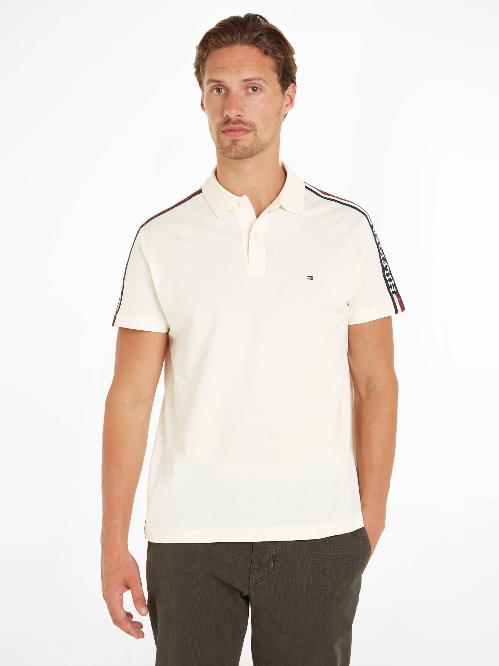 Tommy Hilfiger Poloshirt »GLOBAL STRIPE MONOTYPE REG POLO« von TOMMY HILFIGER