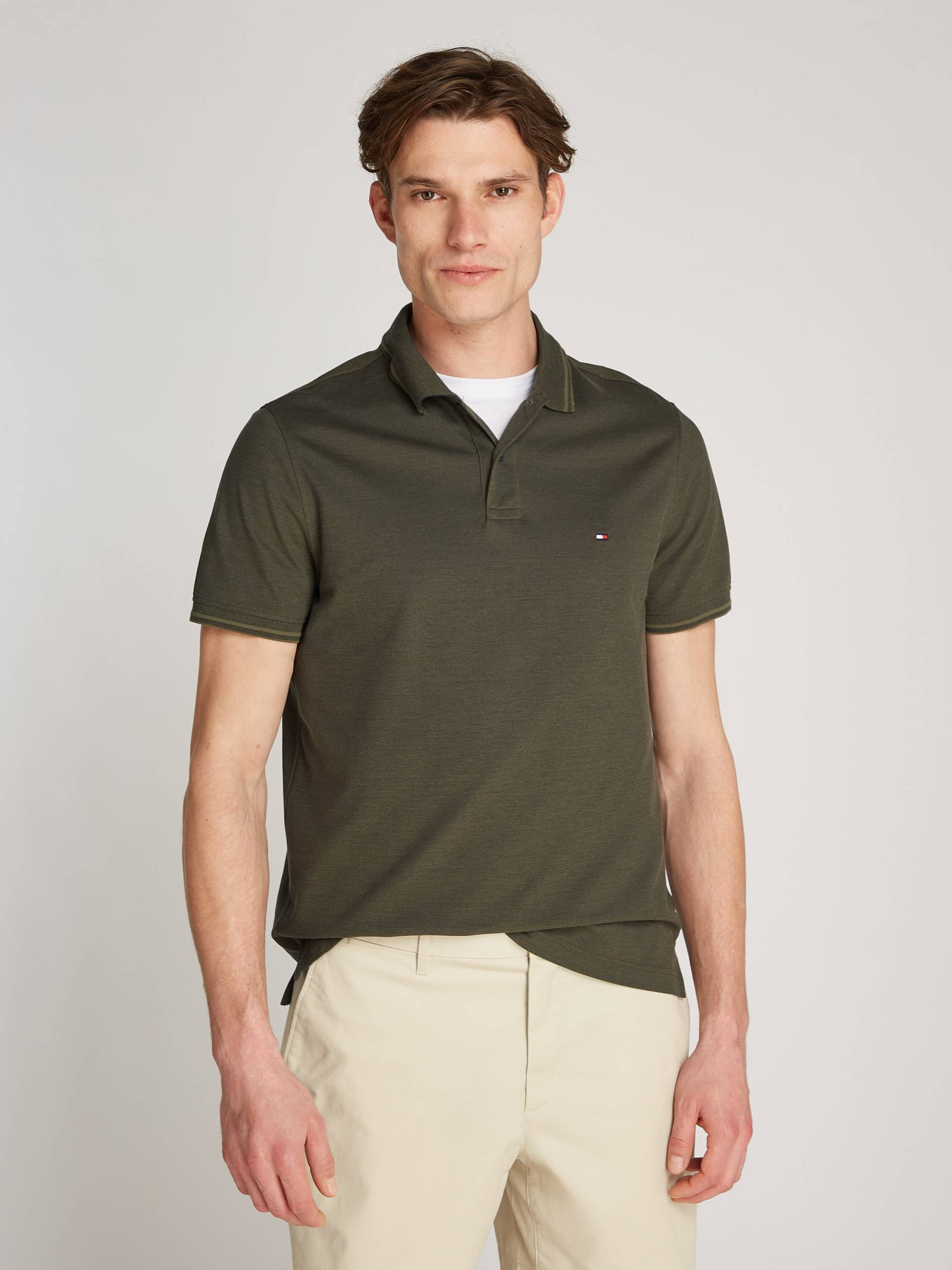 Tommy Hilfiger Poloshirt »OXFORD TWO TONE REG POLO« Tommy Hilfiger Poloshirt »OXFORD TWO TONE REG POLO« von TOMMY HILFIGER