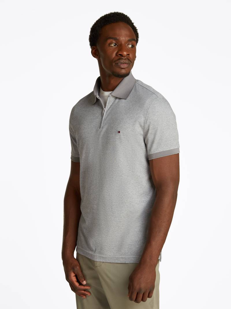 Tommy Hilfiger Poloshirt »PERFORMANCE OXFORD ZIP REG POLO« von TOMMY HILFIGER