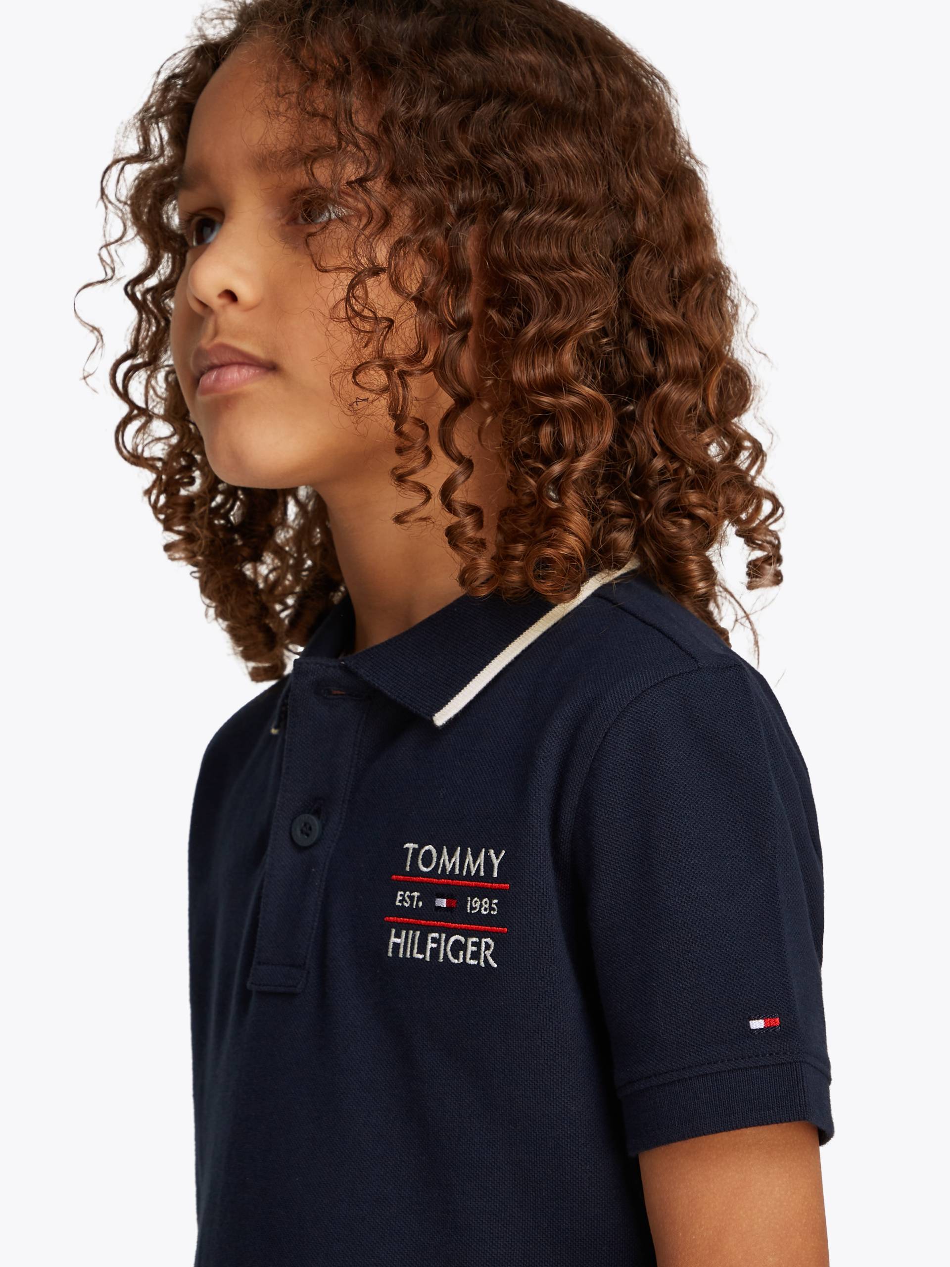 Tommy Hilfiger Poloshirt »TOMMY FLAG HILFIGER POLO REG SS«, mit Logo-Stickerei von TOMMY HILFIGER