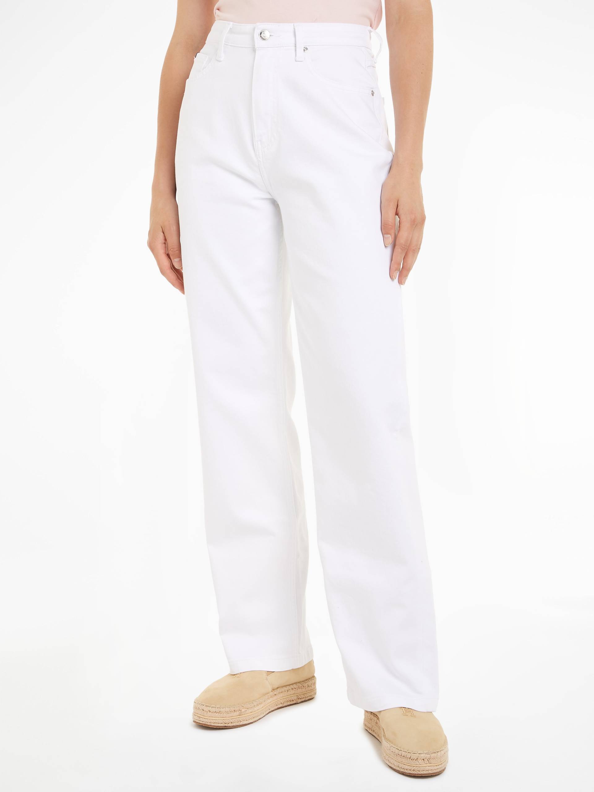 Tommy Hilfiger Straight-Jeans »RELAXED STRAIGHT HW PAM«, mit Tommy Hilfiger Logo-Badge Tommy Hilfiger Straight-Jeans »RELAXED STRAIGHT HW PAM«, mit Tommy Hilfiger Logo-Badge von TOMMY HILFIGER