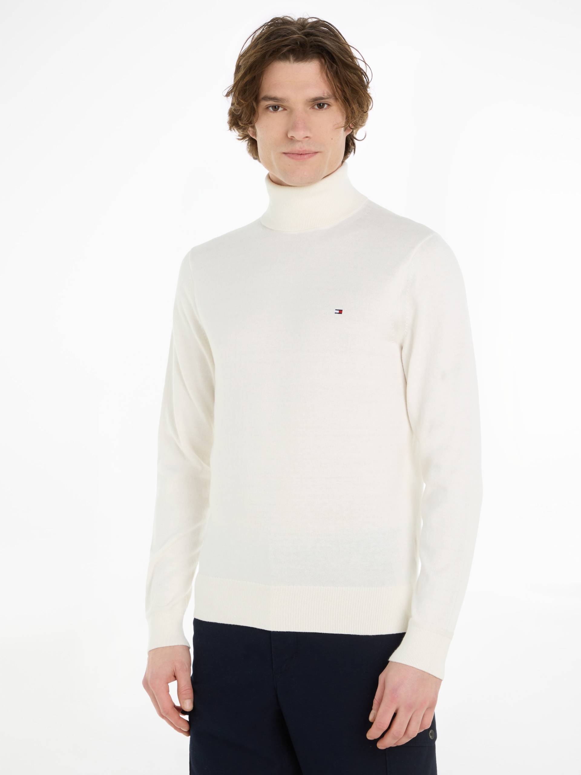 Tommy Hilfiger Rollkragenpullover »PIMA ORG CTN CASHMERE ROLL NECK« von TOMMY HILFIGER