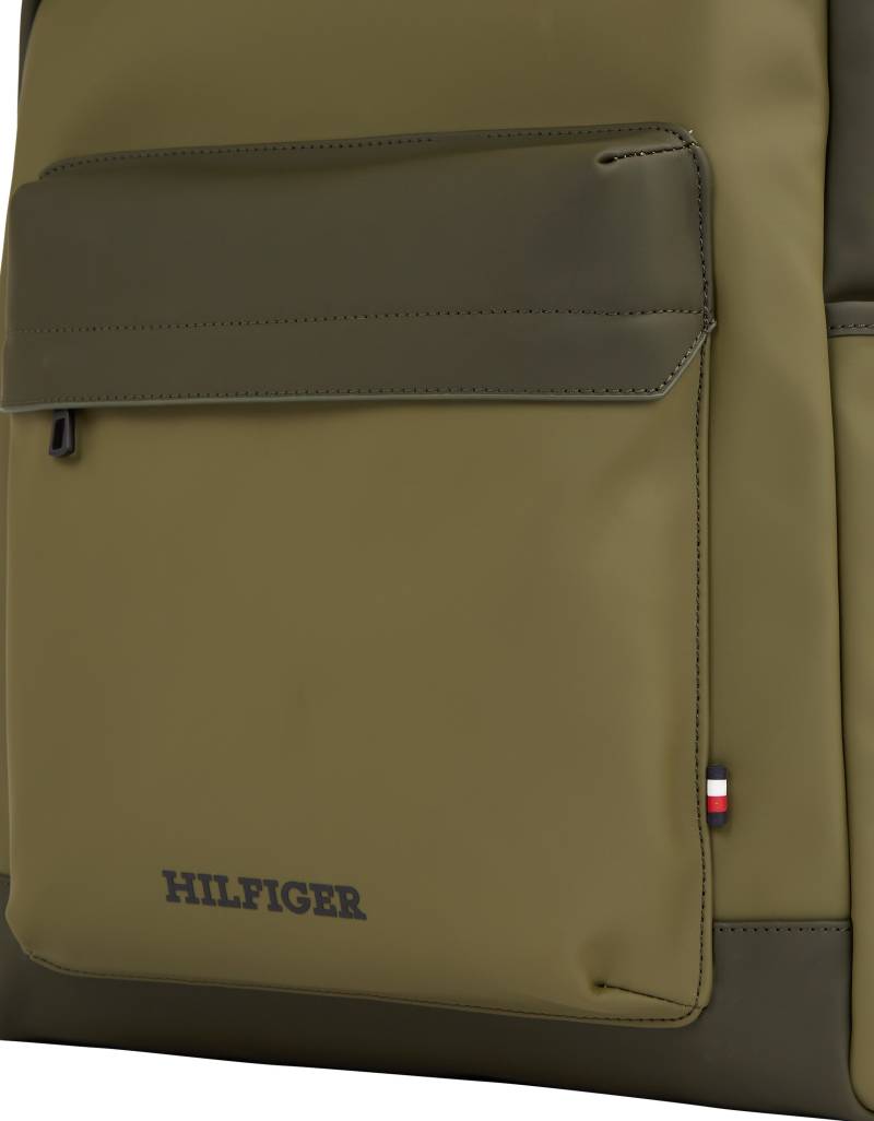 Tommy Hilfiger Rucksack »Men TH MONOTYPE RAIN PU DOME BCKPCK Backpacks« von TOMMY HILFIGER