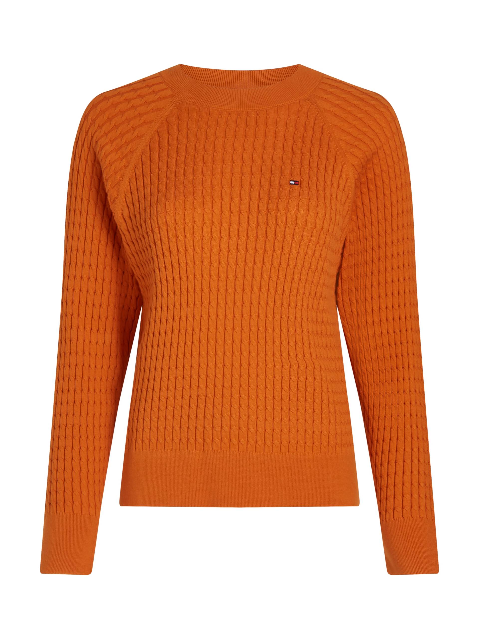Tommy Hilfiger Rundhalspullover »CO CABLE C-NK SWEATER«, mit Zopfmuster Tommy Hilfiger Rundhalspullover »CO CABLE C-NK SWEATER«, mit Zopfmuster von TOMMY HILFIGER