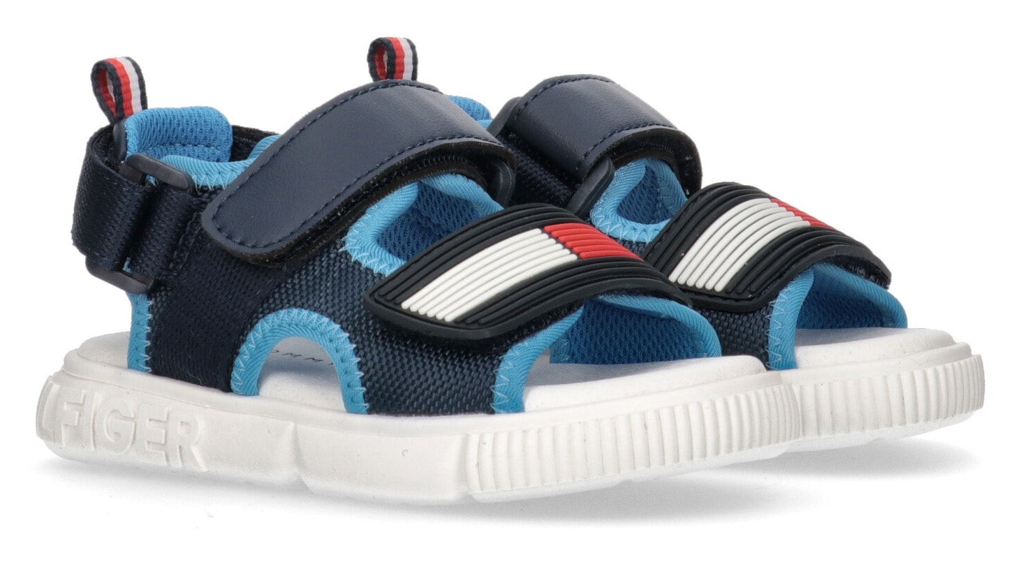 Tommy Hilfiger Sandale »VELCRO SANDAL«, Sommerschuh, Klettschuh, Sandalette, mit 3 Klettverschlüssen Tommy Hilfiger Sandale »VELCRO SANDAL«, Sommerschuh, Klettschuh, Sandalette, mit 3 Klettverschlüssen von TOMMY HILFIGER