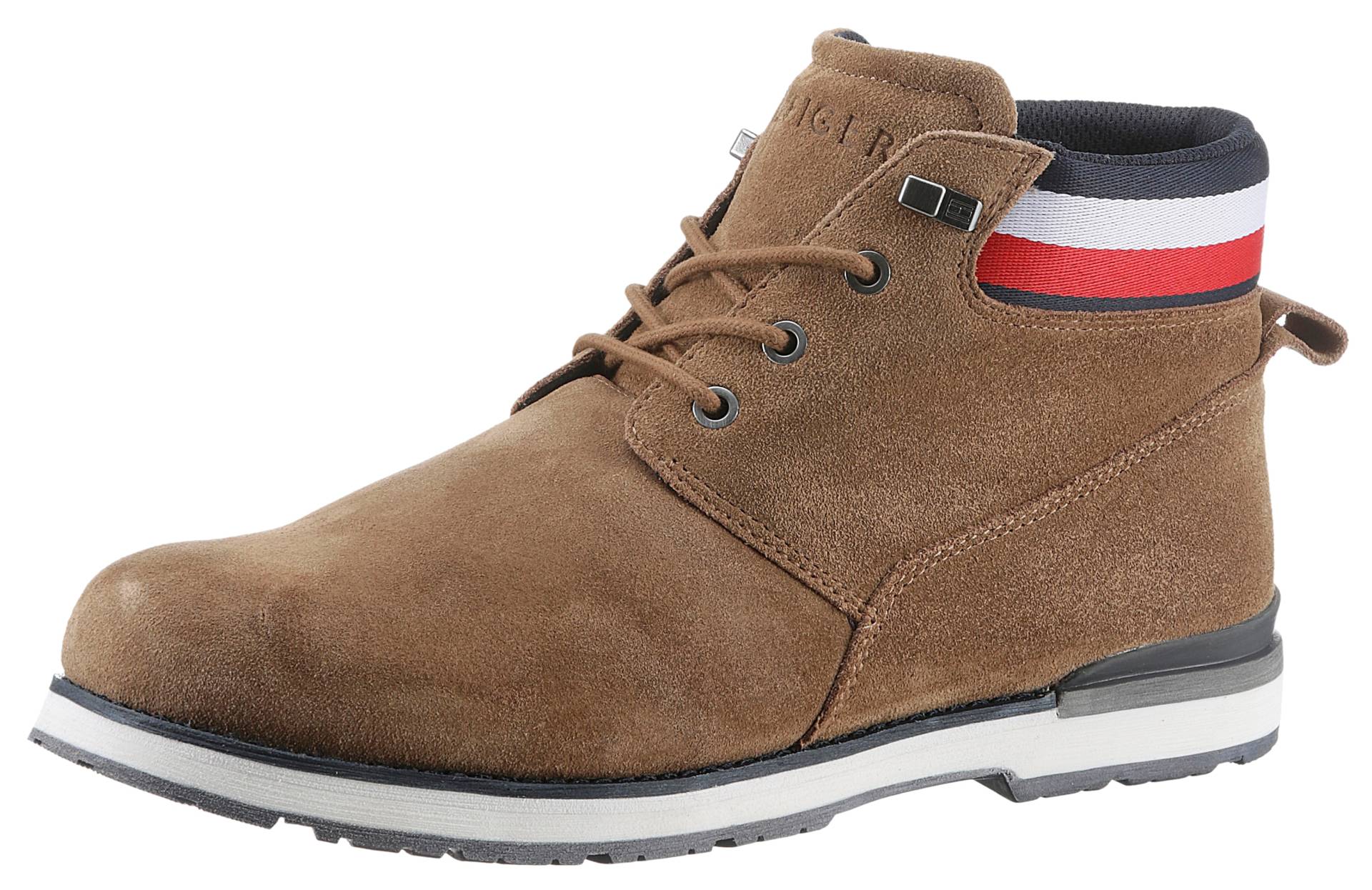 Tommy Hilfiger Schnürboots »CORE HILFIGER SUEDE BOOT« von TOMMY HILFIGER