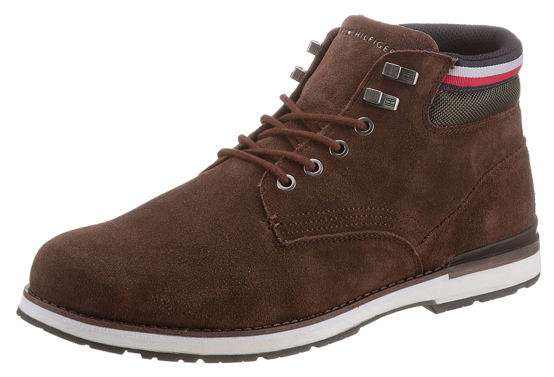 Tommy Hilfiger Schnürboots »OUTDOOR HILFIGER SUEDE BOOT« von TOMMY HILFIGER