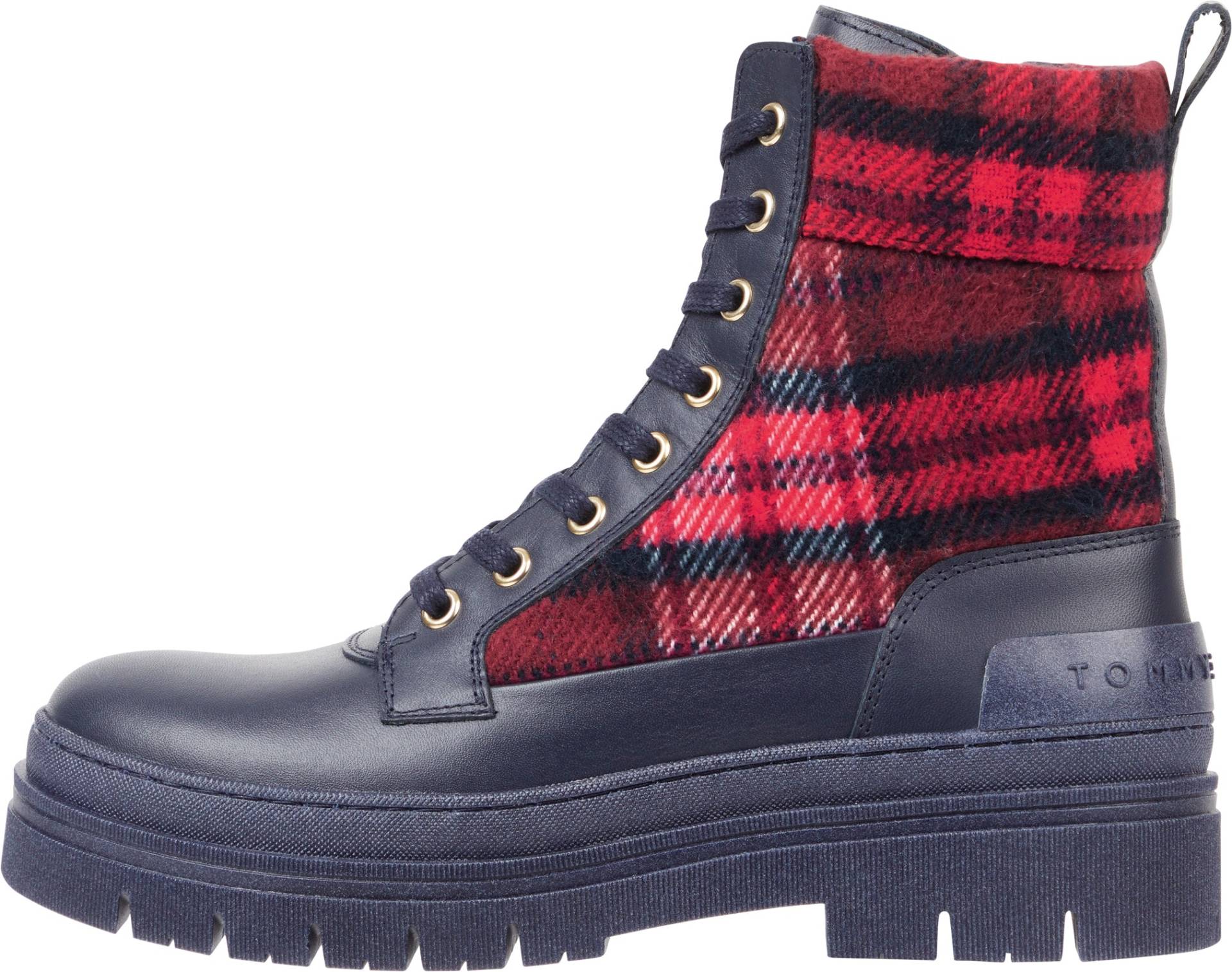 Tommy Hilfiger Schnürstiefelette »FEMININE TARTAN LACE UP BOOTIE« von TOMMY HILFIGER