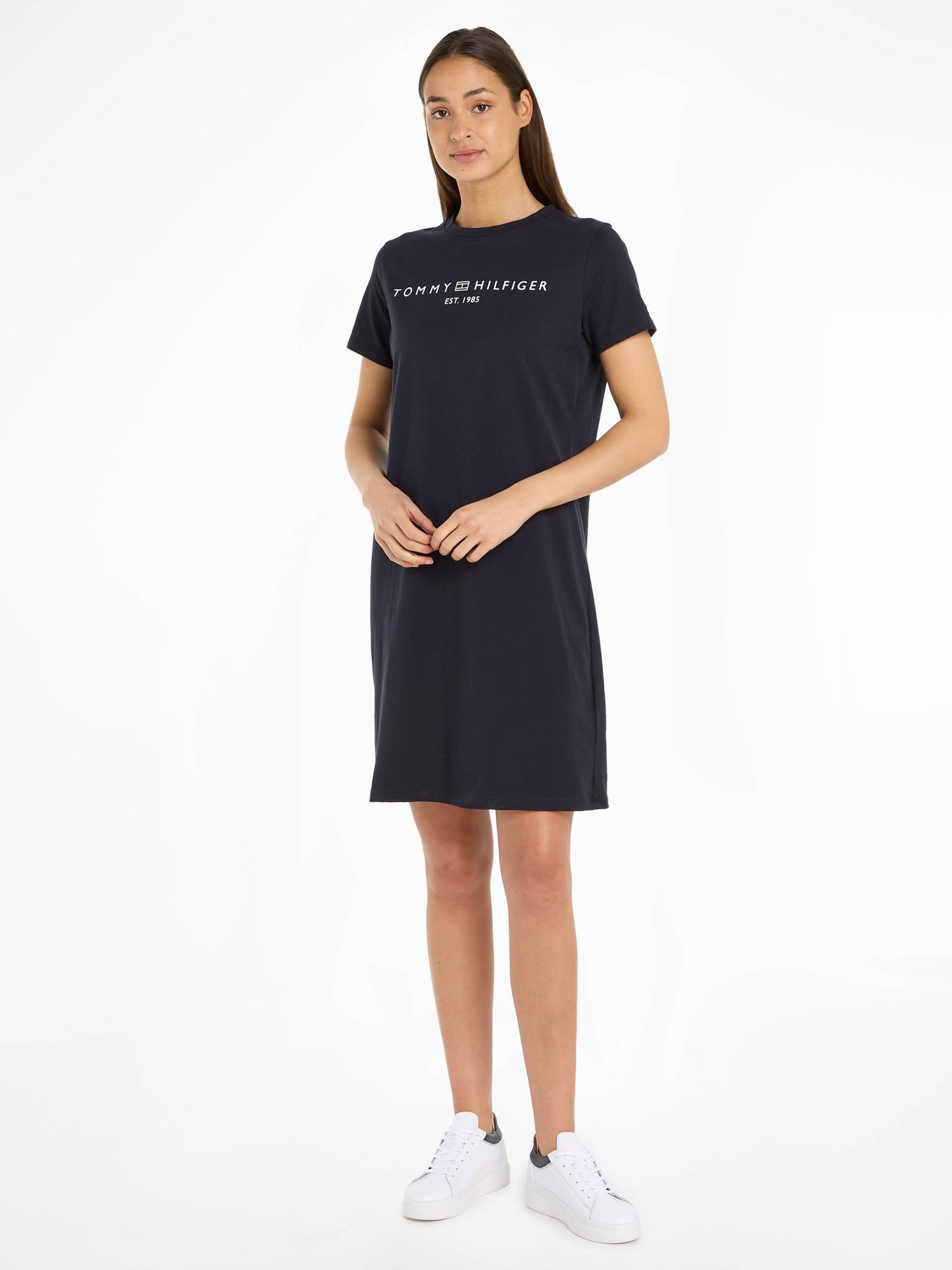 Tommy Hilfiger Shirtkleid »RLX CORP LOGO TSHIRT DRS SS«, mit Logoschriftzug von TOMMY HILFIGER