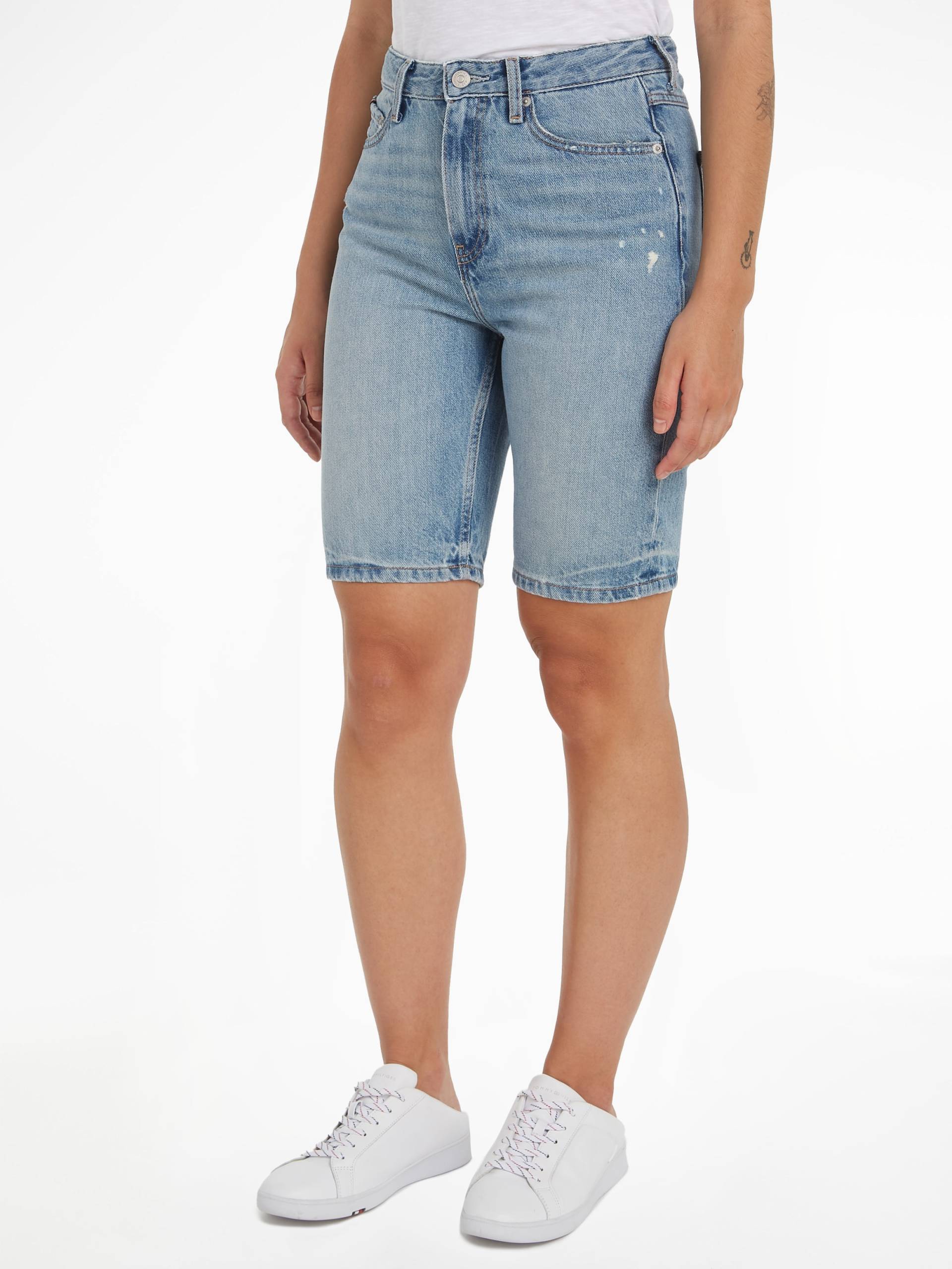 Tommy Hilfiger Shorts »DNM SLIM SHORT HW ASH WRN« von TOMMY HILFIGER