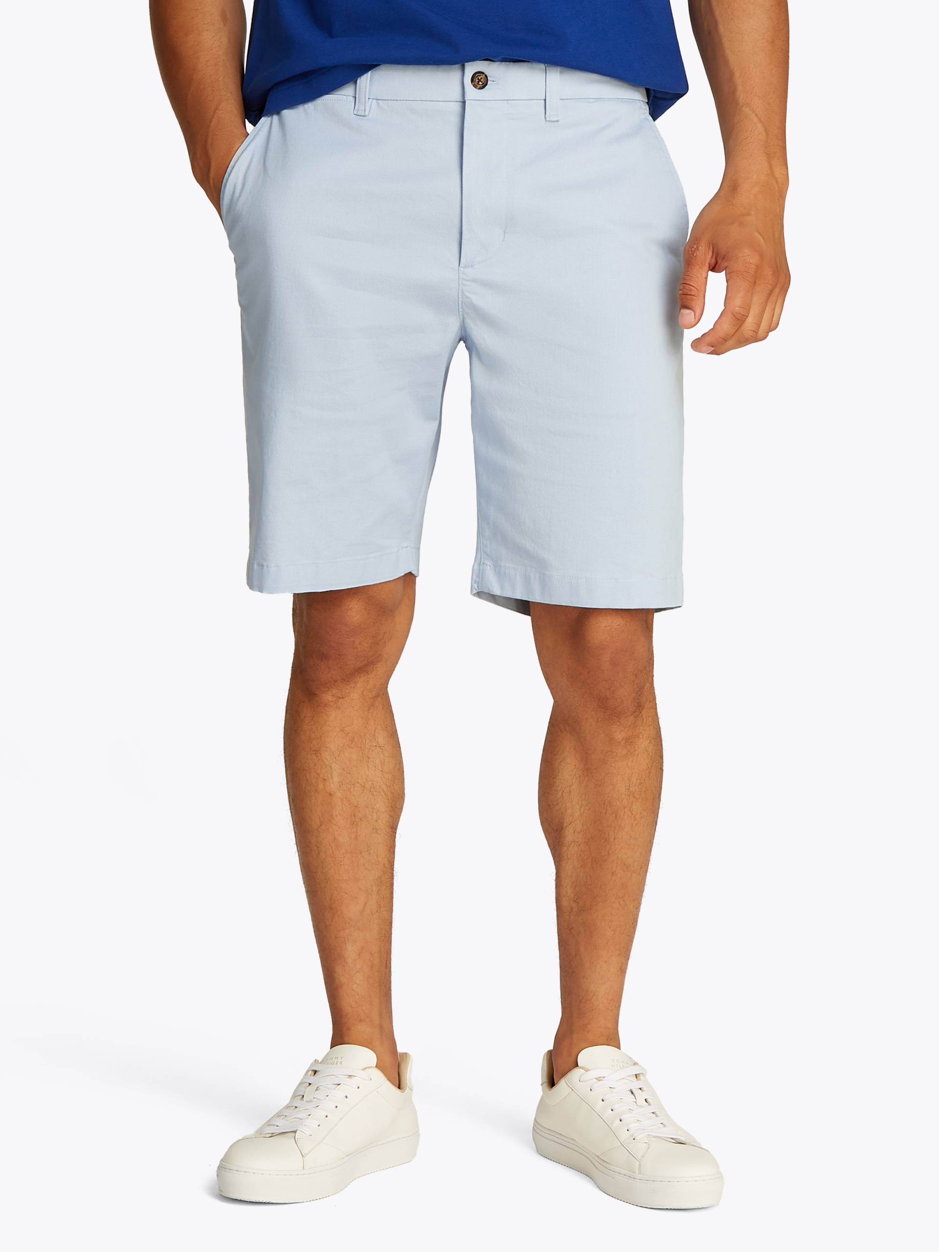 Tommy Hilfiger Shorts »HARLEM PRINTED STRUCTURE SHORT«, Mit Gürtelschlaufen von TOMMY HILFIGER