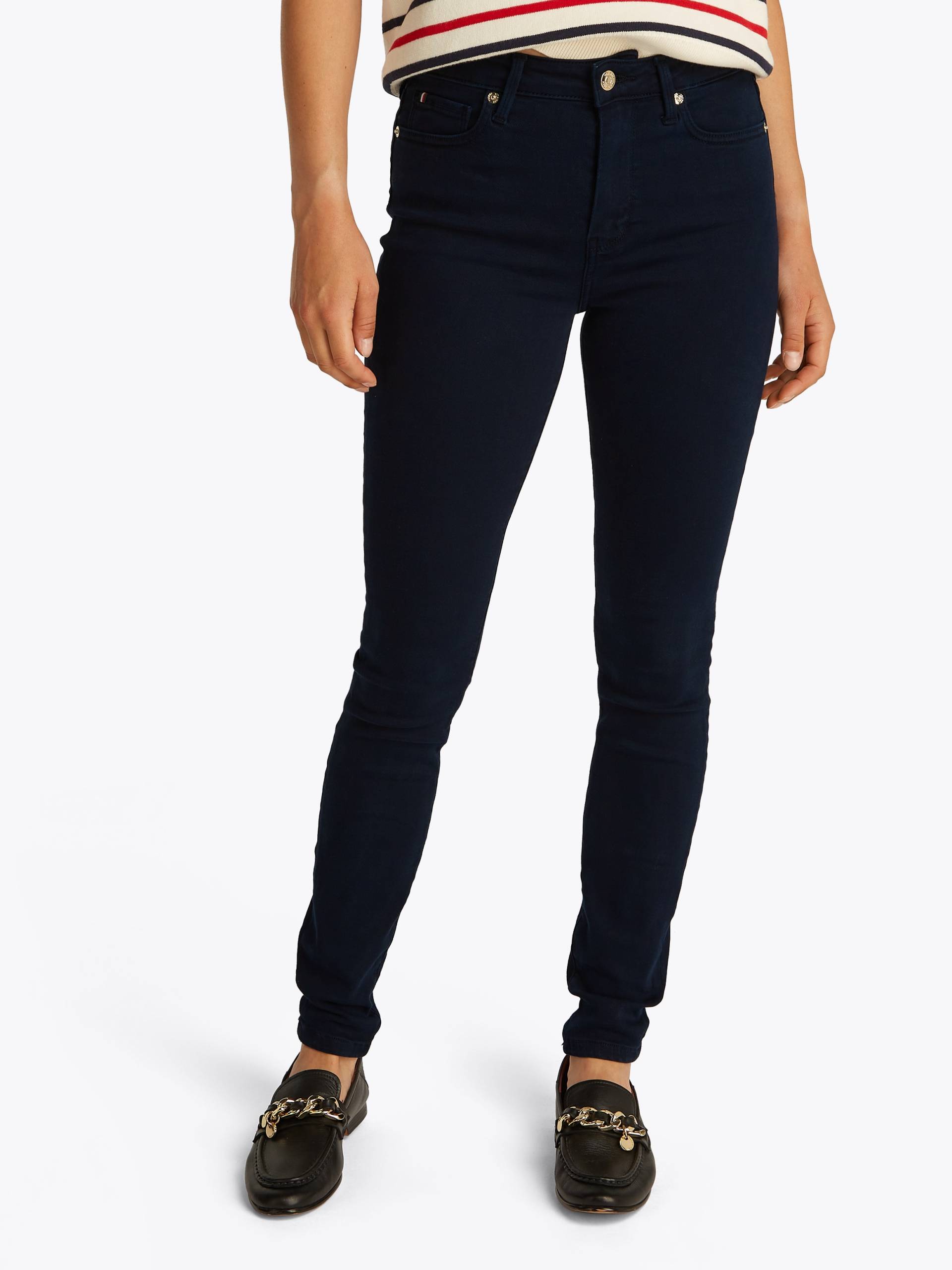 Tommy Hilfiger Skinny-fit-Jeans »COMO Skinny Regular Waist«, mit Logo-Badge, in Knöchellänge Tommy Hilfiger Skinny-fit-Jeans »COMO Skinny Regular Waist«, mit Logo-Badge, in Knöchellänge von TOMMY HILFIGER