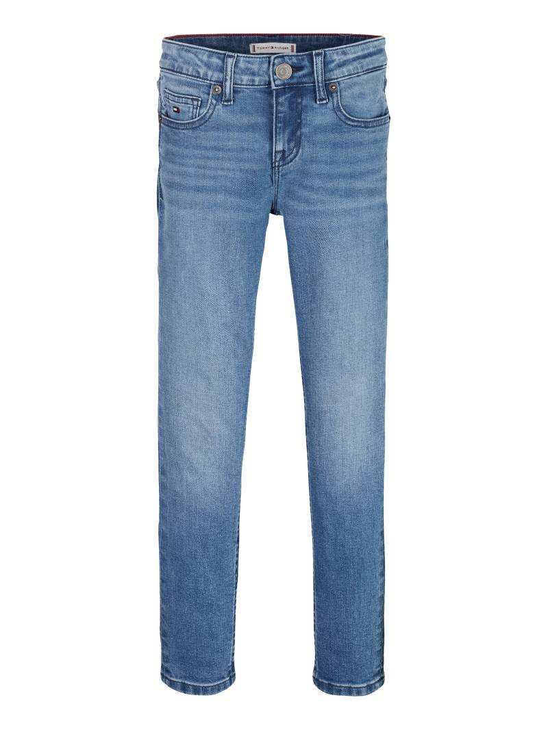 Tommy Hilfiger Skinny-fit-Jeans »NORA SKINNY DKBLUE JEANS«, in blauer Waschung, mit Logo-Badge von TOMMY HILFIGER