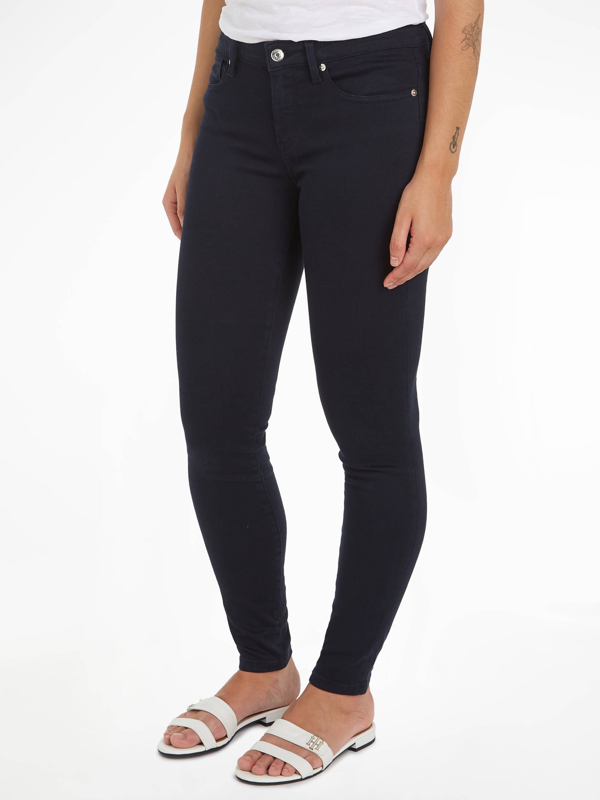 Tommy Hilfiger Skinny-fit-Jeans »TH FLEX COMO SKINNY RW GYA«, (TH FLEX COMO SKINNY RW), mit Tommy Hilfiger Logo-Badge Tommy Hilfiger Skinny-fit-Jeans »TH FLEX COMO SKINNY RW GYA«, (TH FLEX COMO SKINNY RW), mit Tommy Hilfiger Logo-Badge von TOMMY HILFIGER