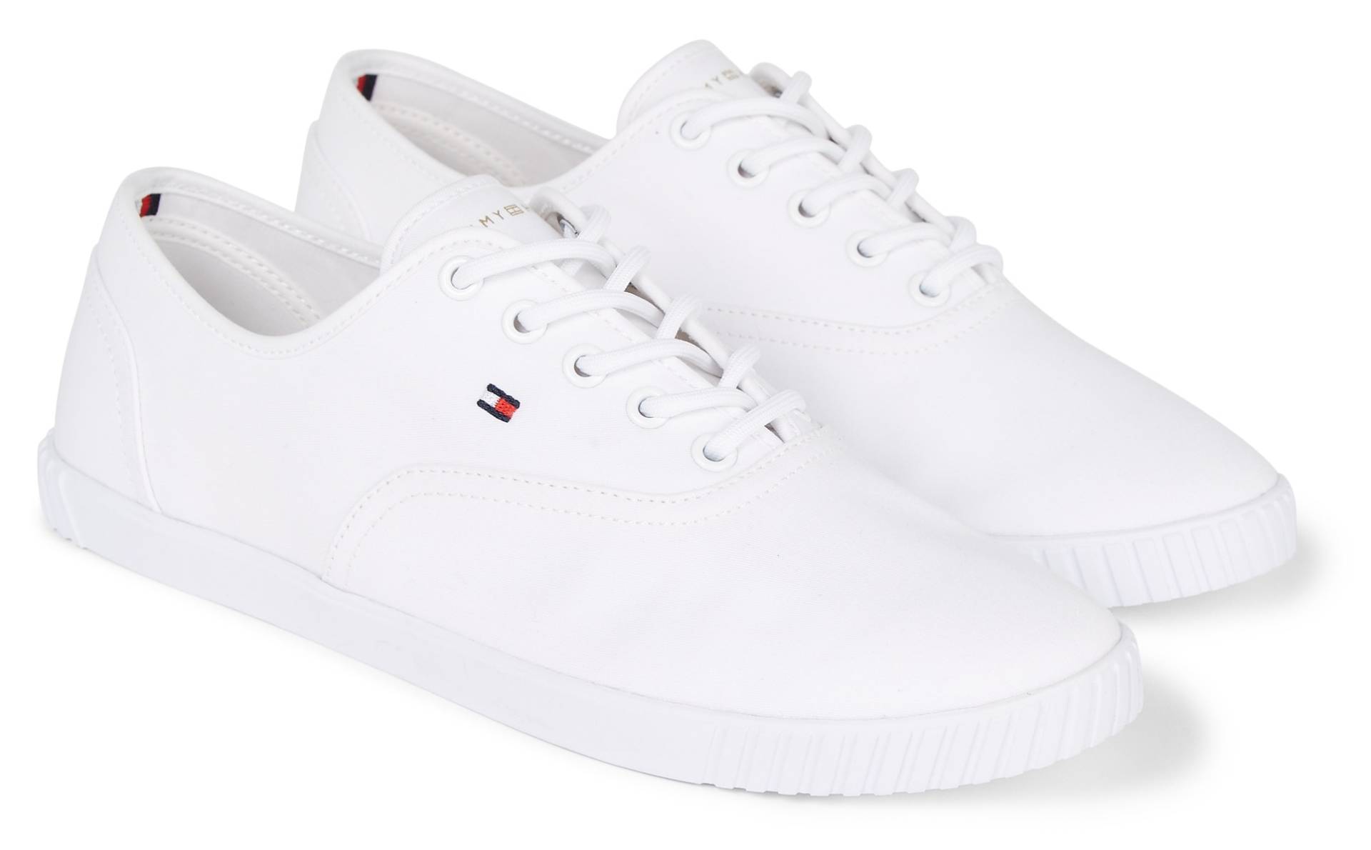 Tommy Hilfiger Sneaker »CANVAS LACE UP SNEAKER« von TOMMY HILFIGER