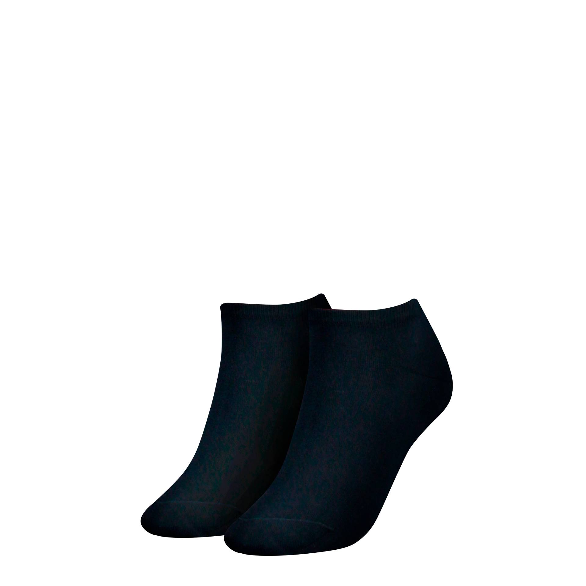 Tommy Hilfiger Sneakersocken »TH WOMEN SNEAKER 2P«, (2 Paar), Verstärkte Ferse und Spitze für zusätzliche Strapazierfähigkeit von TOMMY HILFIGER