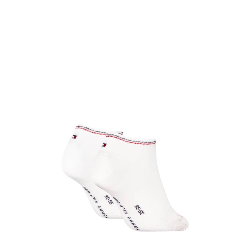 Tommy Hilfiger Sneakersocken »TH WOMEN SNEAKER 2P SHINE«, (2er-Pack), mit feuchtigkeitsableitender Technologie von TOMMY HILFIGER