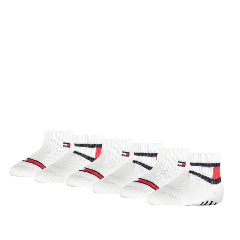 Tommy Hilfiger Socken »TH BABY SOCK 6P FLAG SOCK ECOM«, (6 Paar), ABS Anti-Rutsch am Fuss von TOMMY HILFIGER