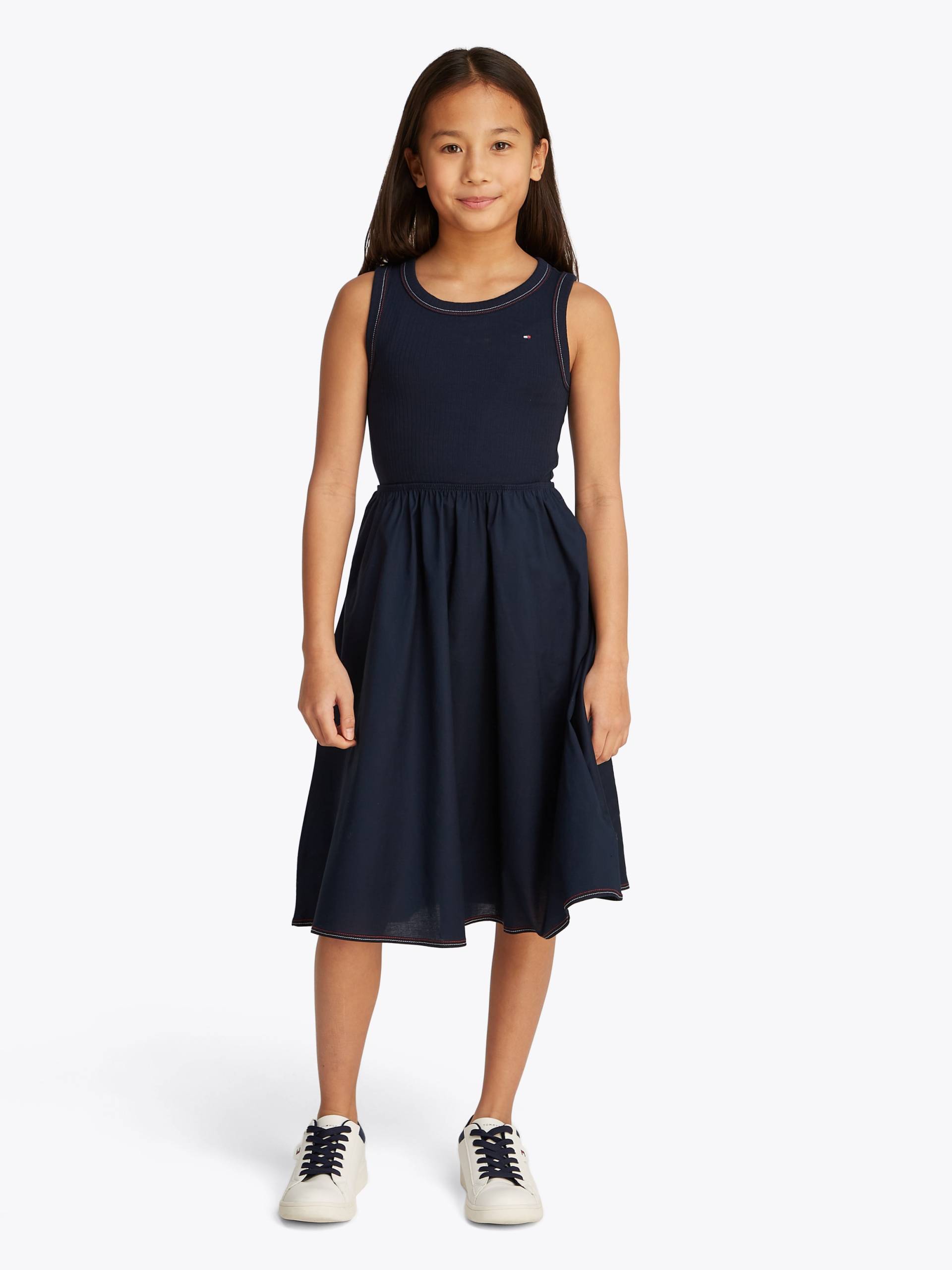 Tommy Hilfiger Sommerkleid »COMBI DRESS SS«, mit Kontrastnähten von TOMMY HILFIGER
