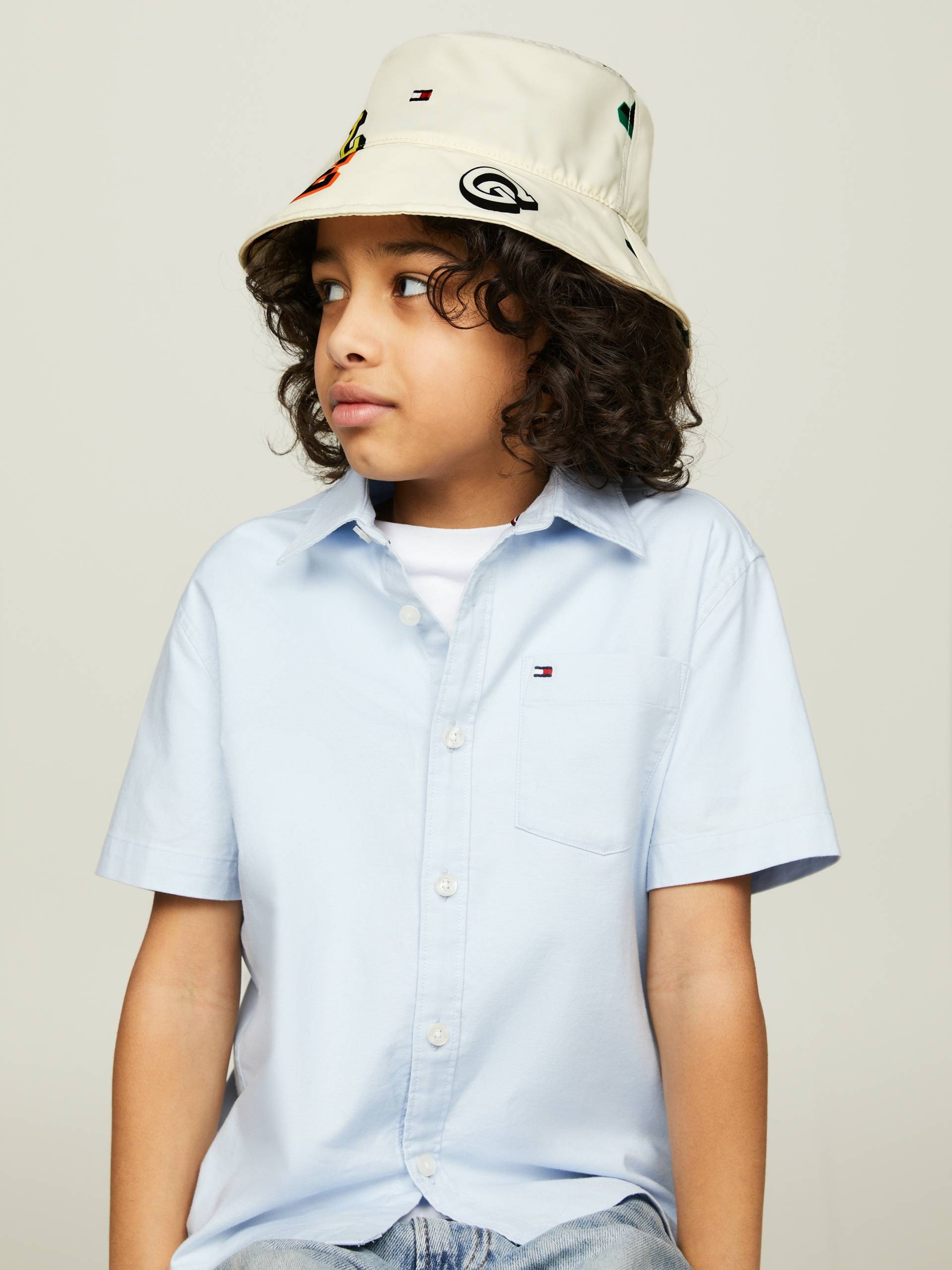 Tommy Hilfiger Sonnenhut »SMALL FLAG AOP BUCKET HAT« von TOMMY HILFIGER