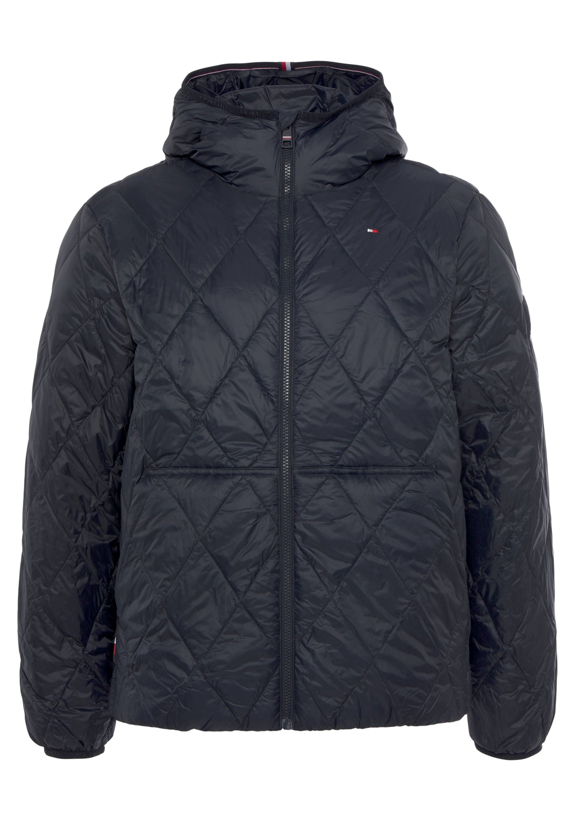 Tommy Hilfiger Steppjacke »CL HOODED QUILTED JACKET«, mit Kapuze von TOMMY HILFIGER