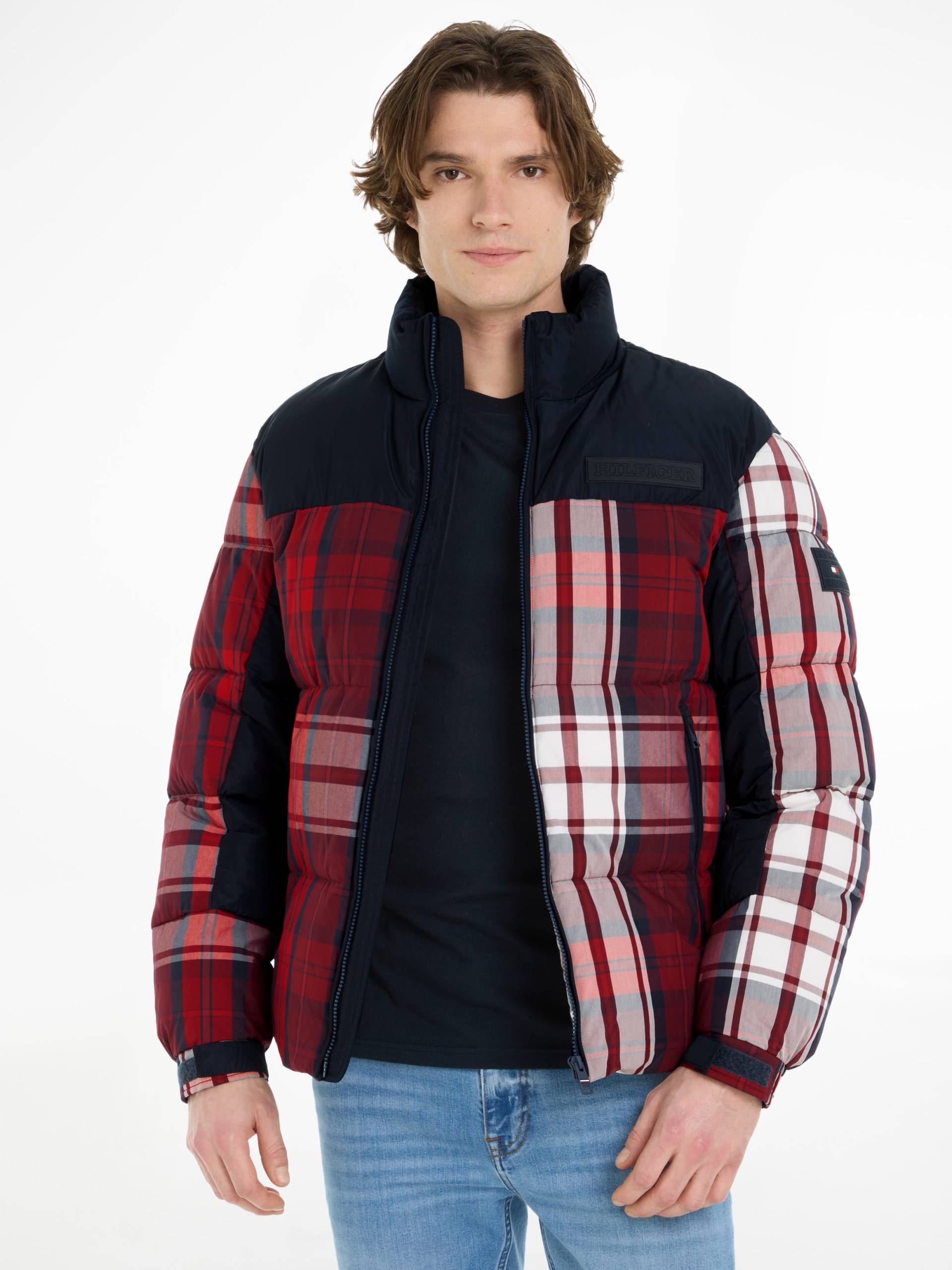 Tommy Hilfiger Steppjacke »EW YORK CHECK PUFFER JACKET,« von TOMMY HILFIGER