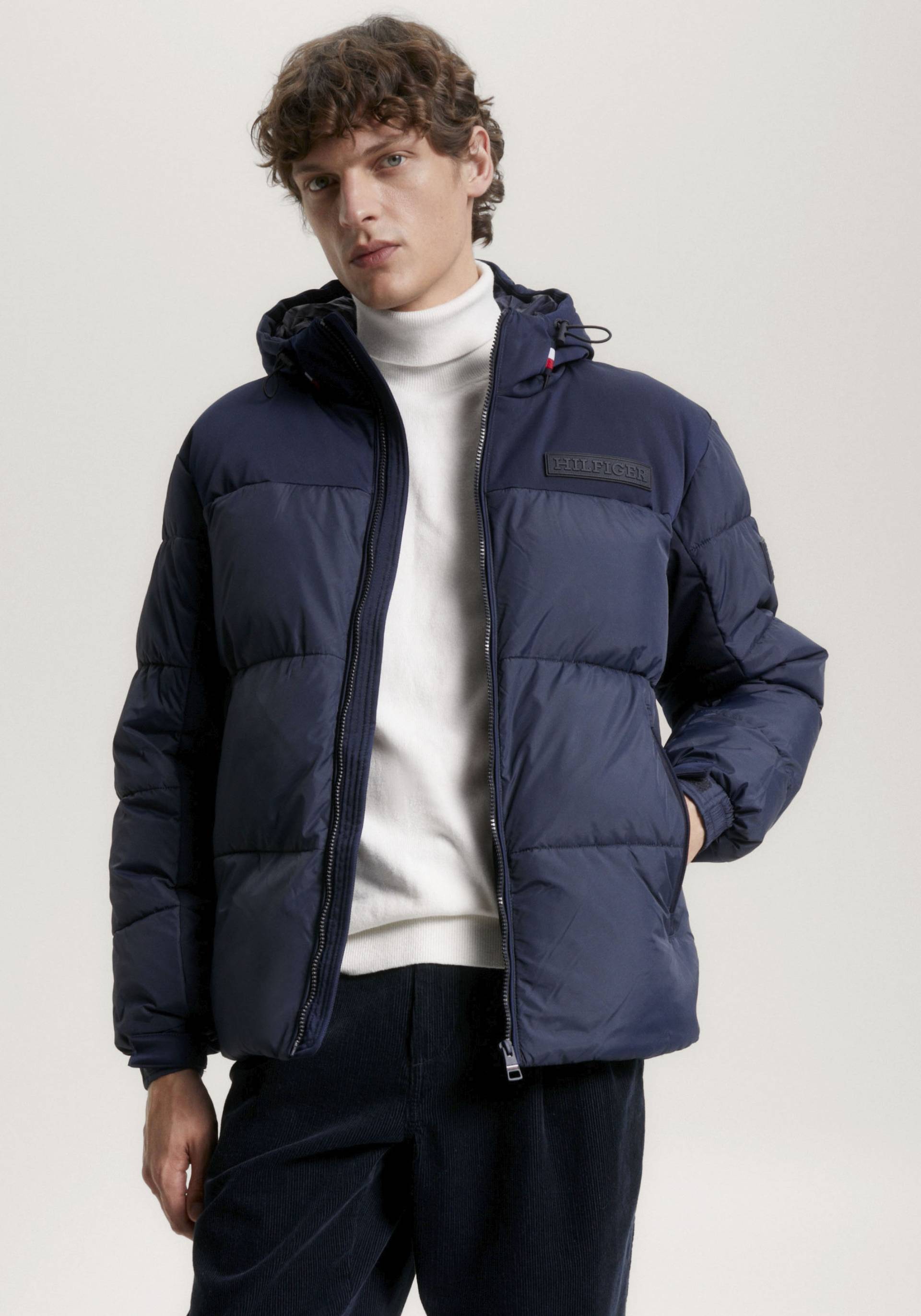 Tommy Hilfiger Steppjacke »NEW YORK HOODED JACKET«, mit Kapuze von TOMMY HILFIGER