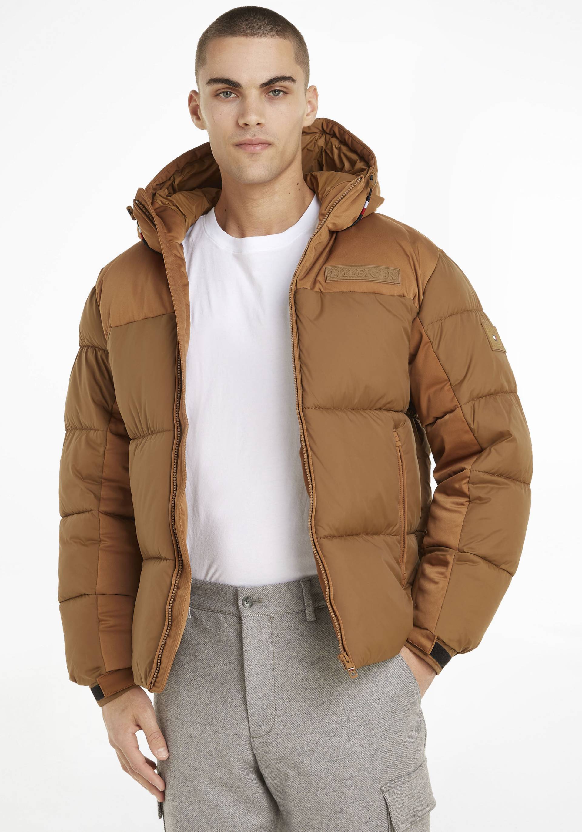 Tommy Hilfiger Steppjacke »NEW YORK HOODED JACKET«, mit Kapuze von TOMMY HILFIGER