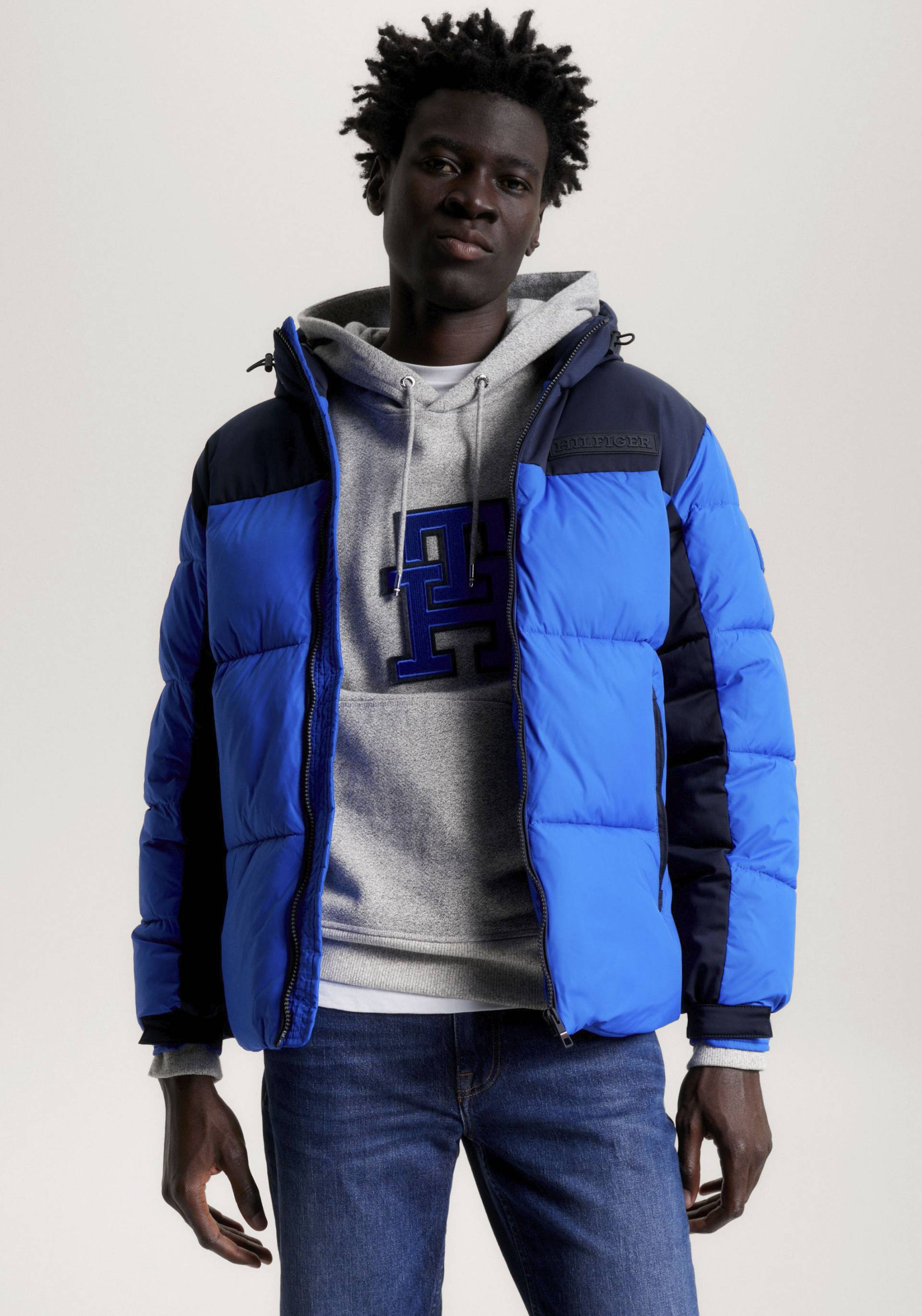 Tommy Hilfiger Steppjacke »NEW YORK HOODED JACKET«, mit Kapuze von TOMMY HILFIGER