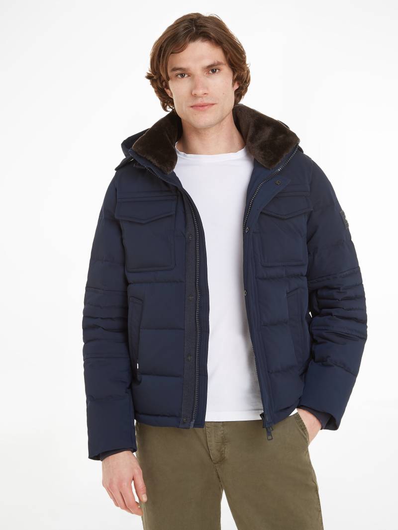 Tommy Hilfiger Steppjacke »ROCKIE UTILITY HOODED JACKET«, mit Kapuze von TOMMY HILFIGER