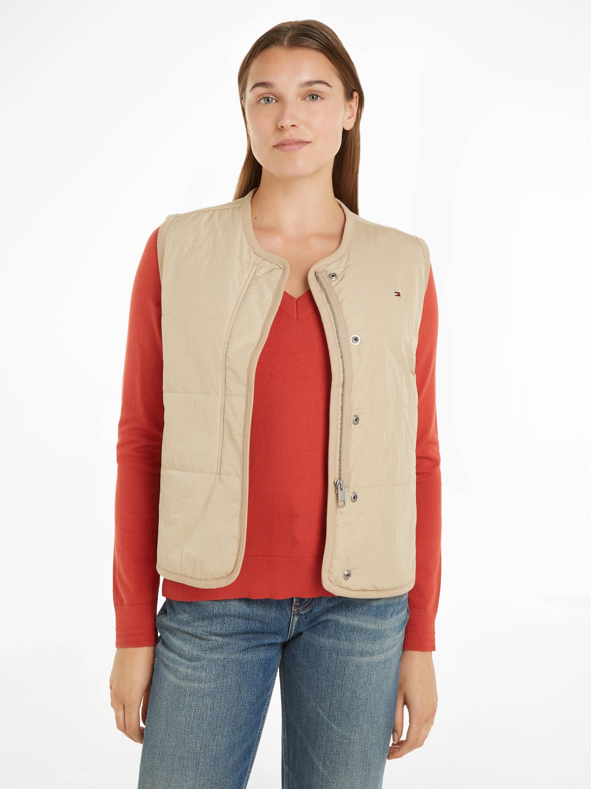 Tommy Hilfiger Steppweste »JERSEY LINED VEST«, mit Tommy Jeans Logo-Flag Tommy Hilfiger Steppweste »JERSEY LINED VEST«, mit Tommy Jeans Logo-Flag von TOMMY HILFIGER