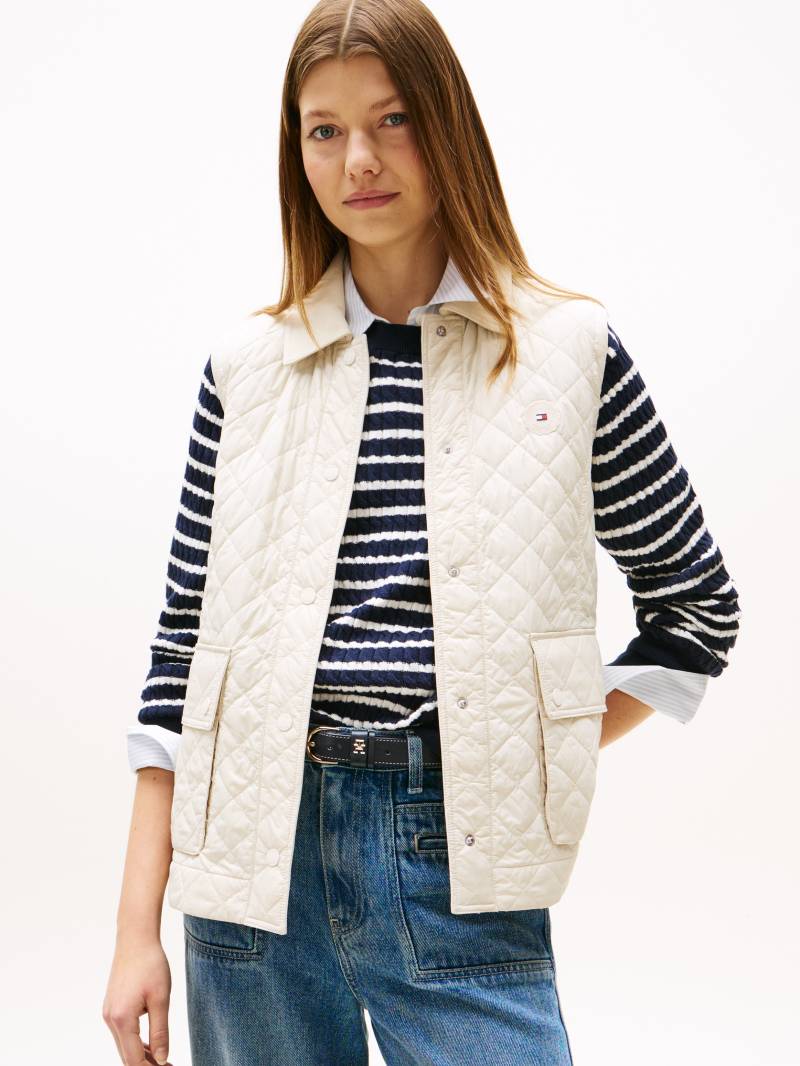 Tommy Hilfiger Steppweste »PADDED NYLON SLIM QUILTED VEST« von TOMMY HILFIGER