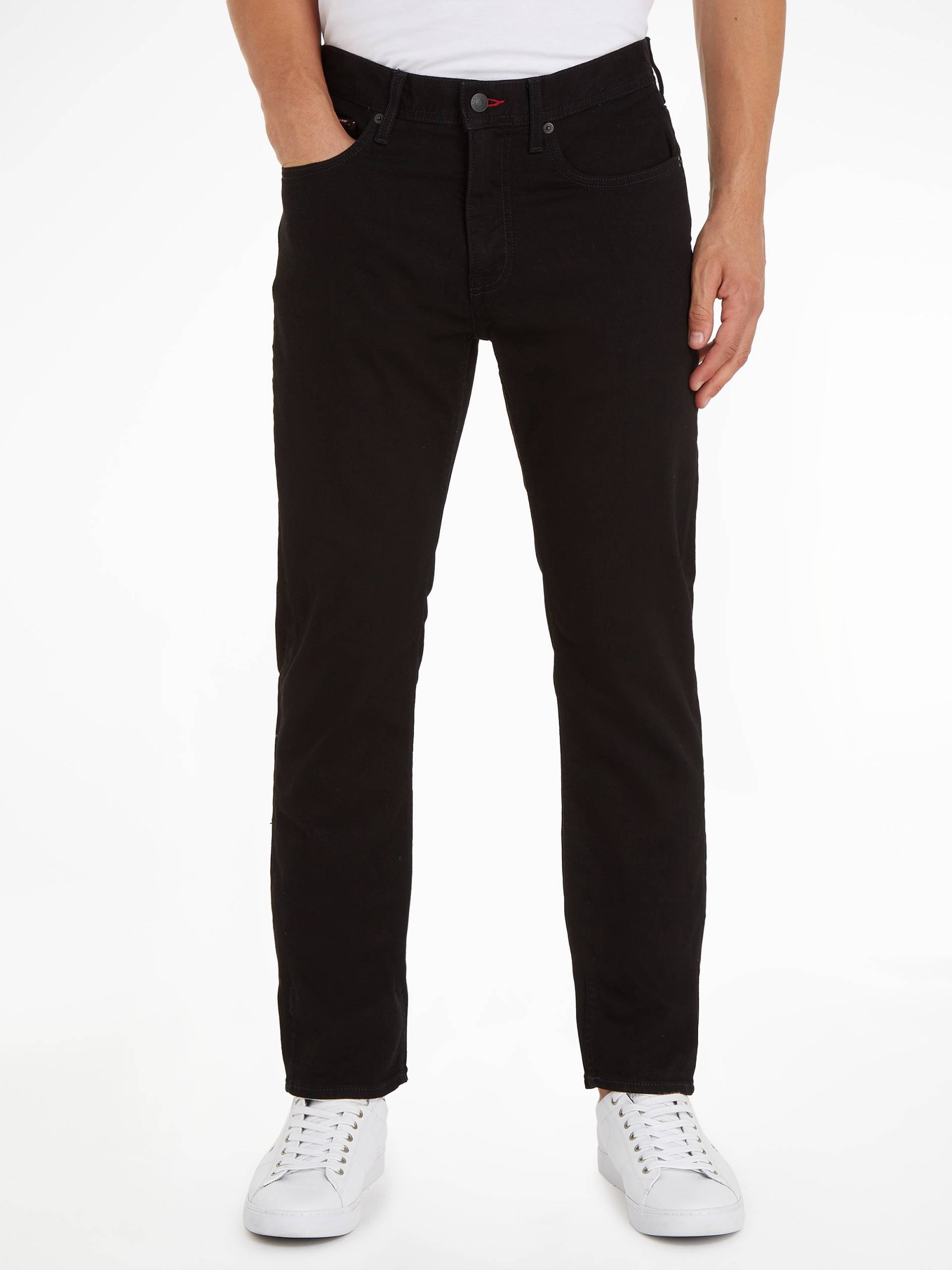 Tommy Hilfiger Straight-Jeans »Denton«, aus Baumwoll-Denim mit Stretch Tommy Hilfiger Straight-Jeans »Denton«, aus Baumwoll-Denim mit Stretch von TOMMY HILFIGER