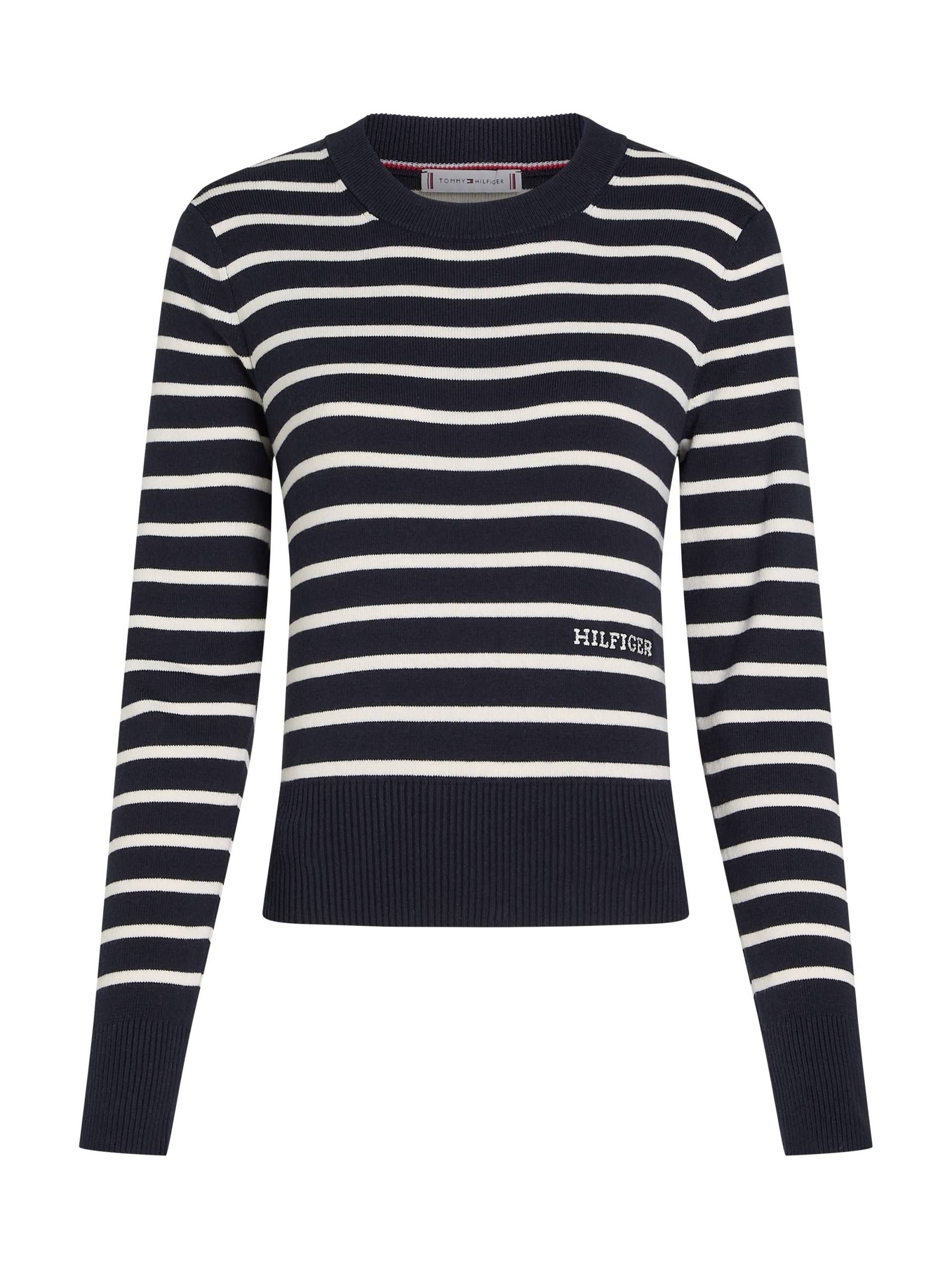 Tommy Hilfiger Strickjacke, mit gesticktem Logoschriftzug Tommy Hilfiger Strickjacke, mit gesticktem Logoschriftzug von TOMMY HILFIGER