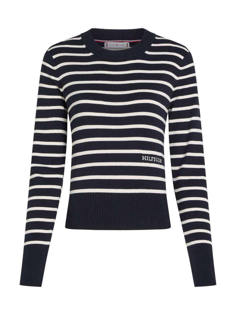 Tommy Hilfiger Strickjacke, mit gesticktem Logoschriftzug von TOMMY HILFIGER