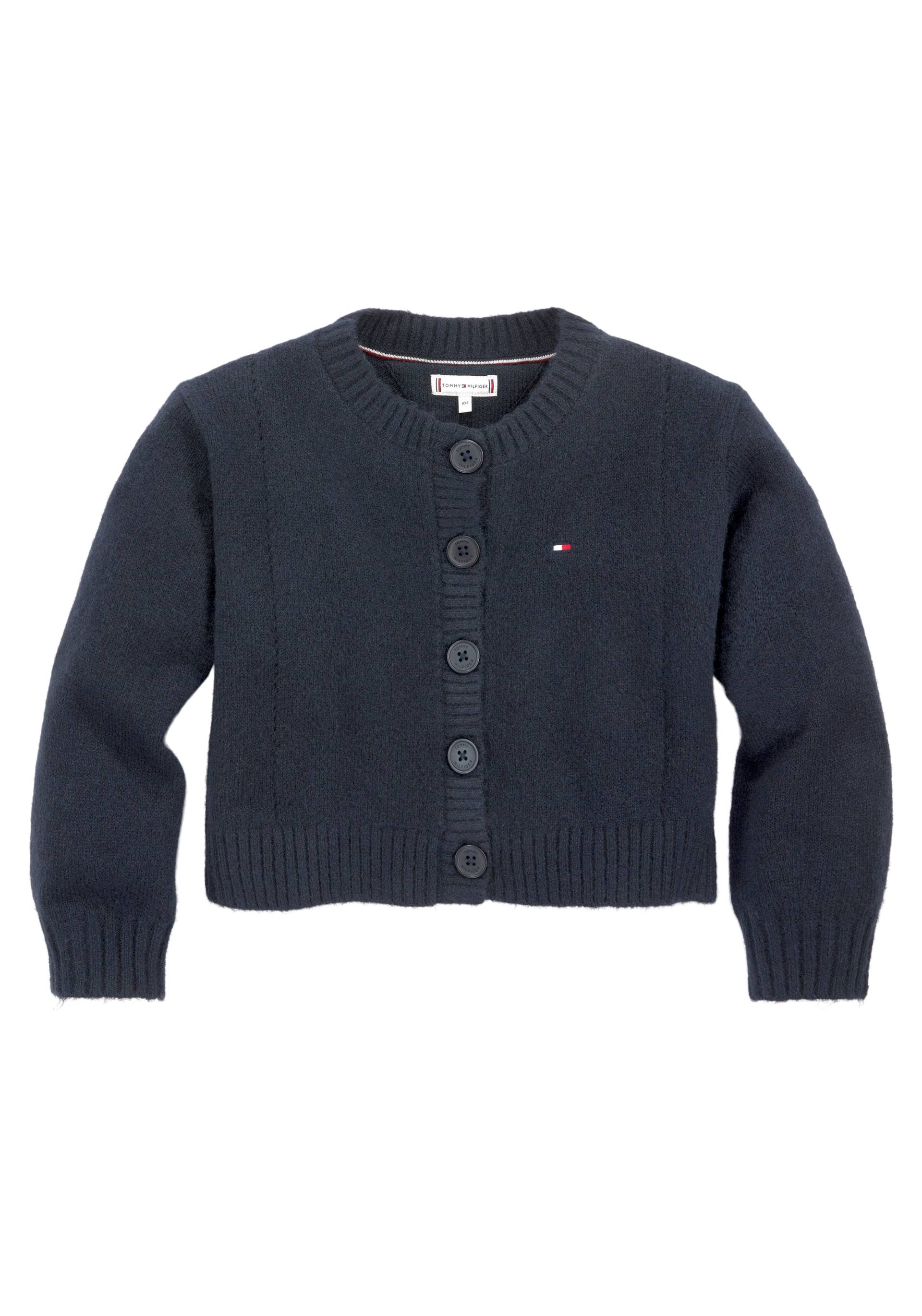 Tommy Hilfiger Strickjacke »TOMMY POINTELLE CARDIGAN« von TOMMY HILFIGER