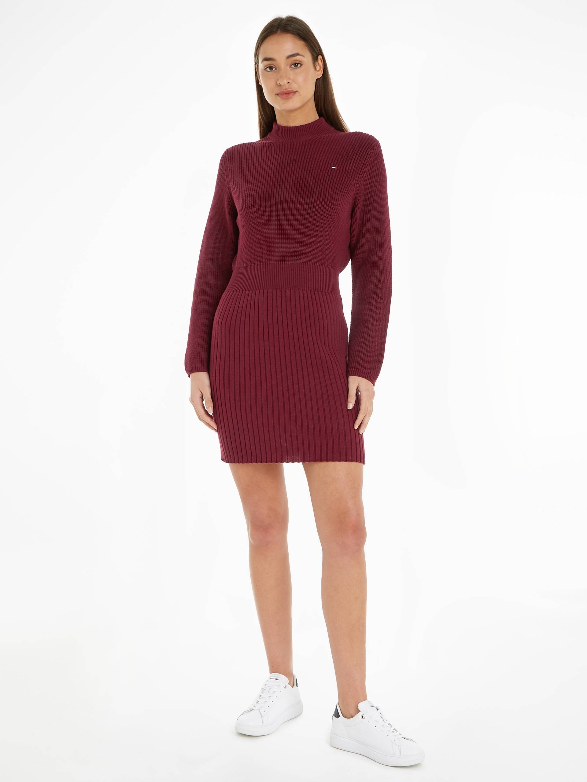 Tommy Hilfiger Strickkleid »CO CARDI STITCH SWT DRESS« von TOMMY HILFIGER