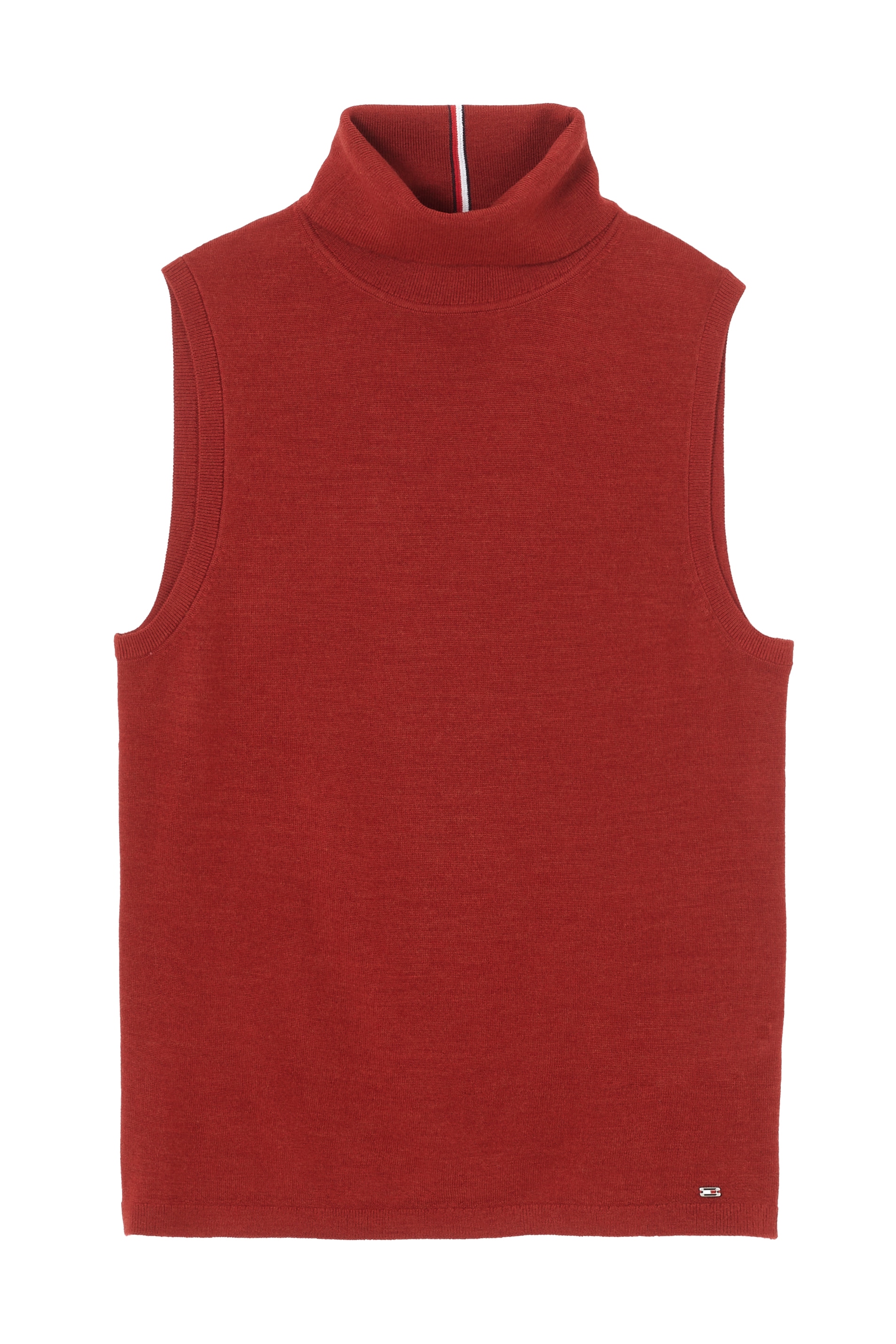 Tommy Hilfiger Strickpullover »MERINO SLEEVELESS SWT TANK«, mit Tommy Hilfiger Markenlabel von TOMMY HILFIGER