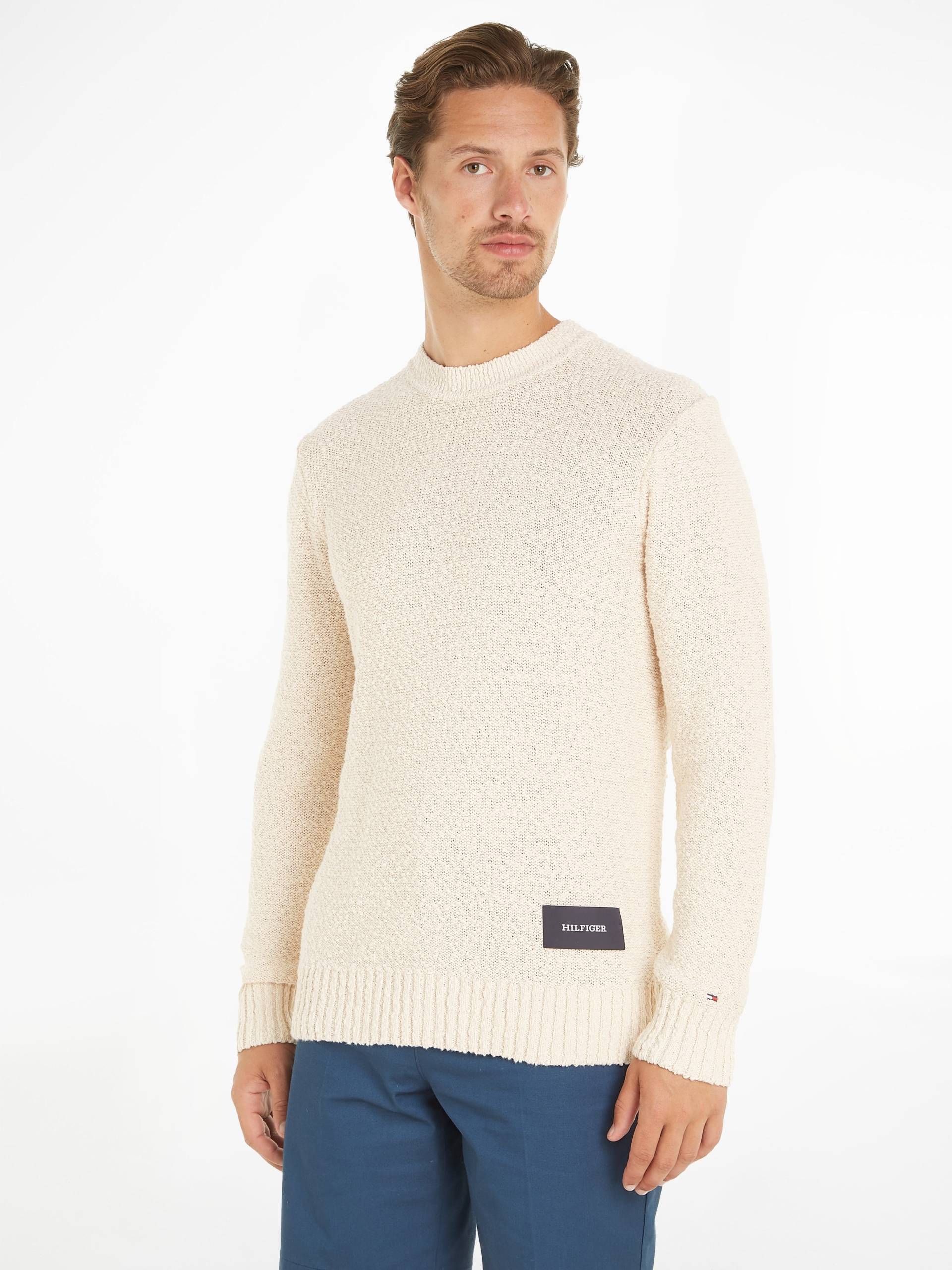 Tommy Hilfiger Strickpullover »SLUB YARN C NK« von TOMMY HILFIGER