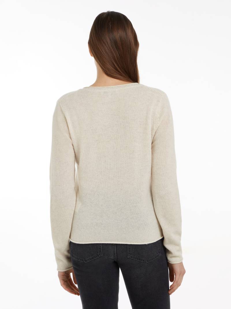 Tommy Hilfiger Strickpullover »SOFT WOOL V-NK SWEATER«, aus reiner Wolle von TOMMY HILFIGER
