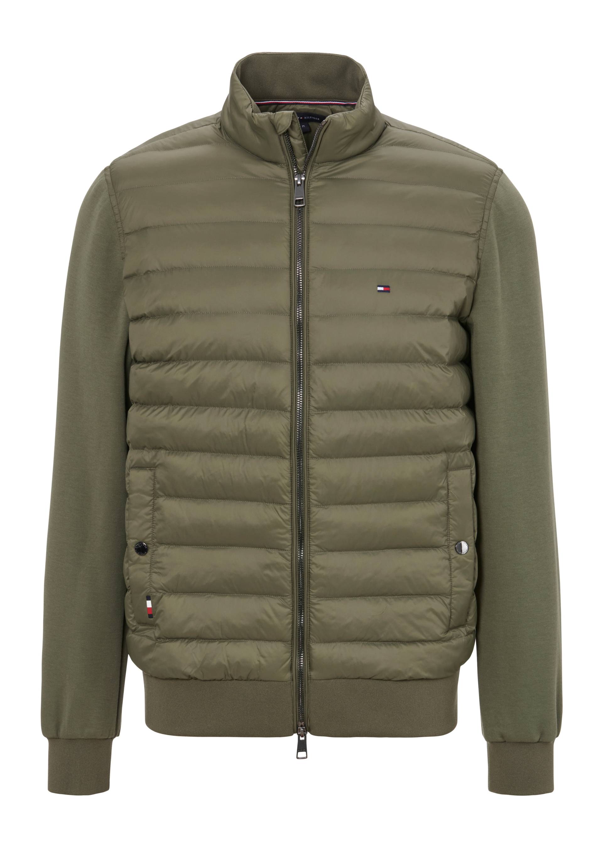 Tommy Hilfiger Sweatjacke »MIX MEDIA STAND CLLR«, mit Steppung Tommy Hilfiger Sweatjacke »MIX MEDIA STAND CLLR«, mit Steppung von TOMMY HILFIGER