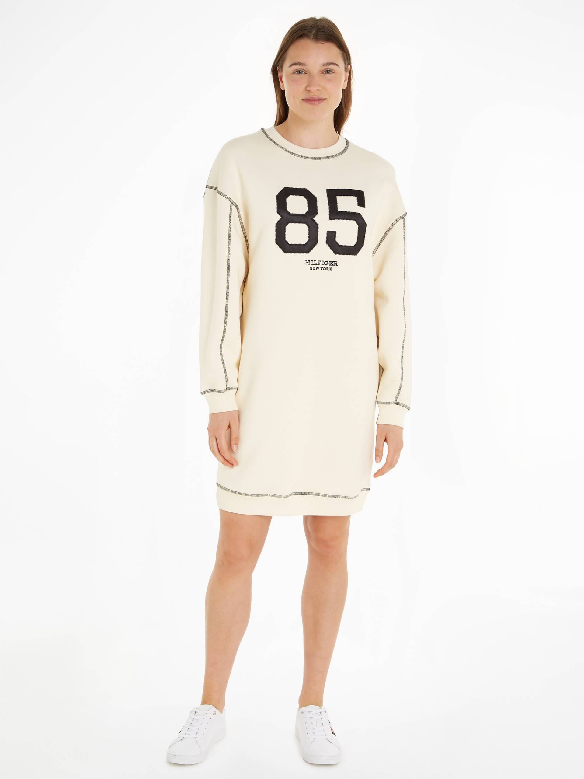 Tommy Hilfiger Sweatkleid »VARSITY 85 SWTSHIRT DRESS LS«, mit Logoprägung von TOMMY HILFIGER
