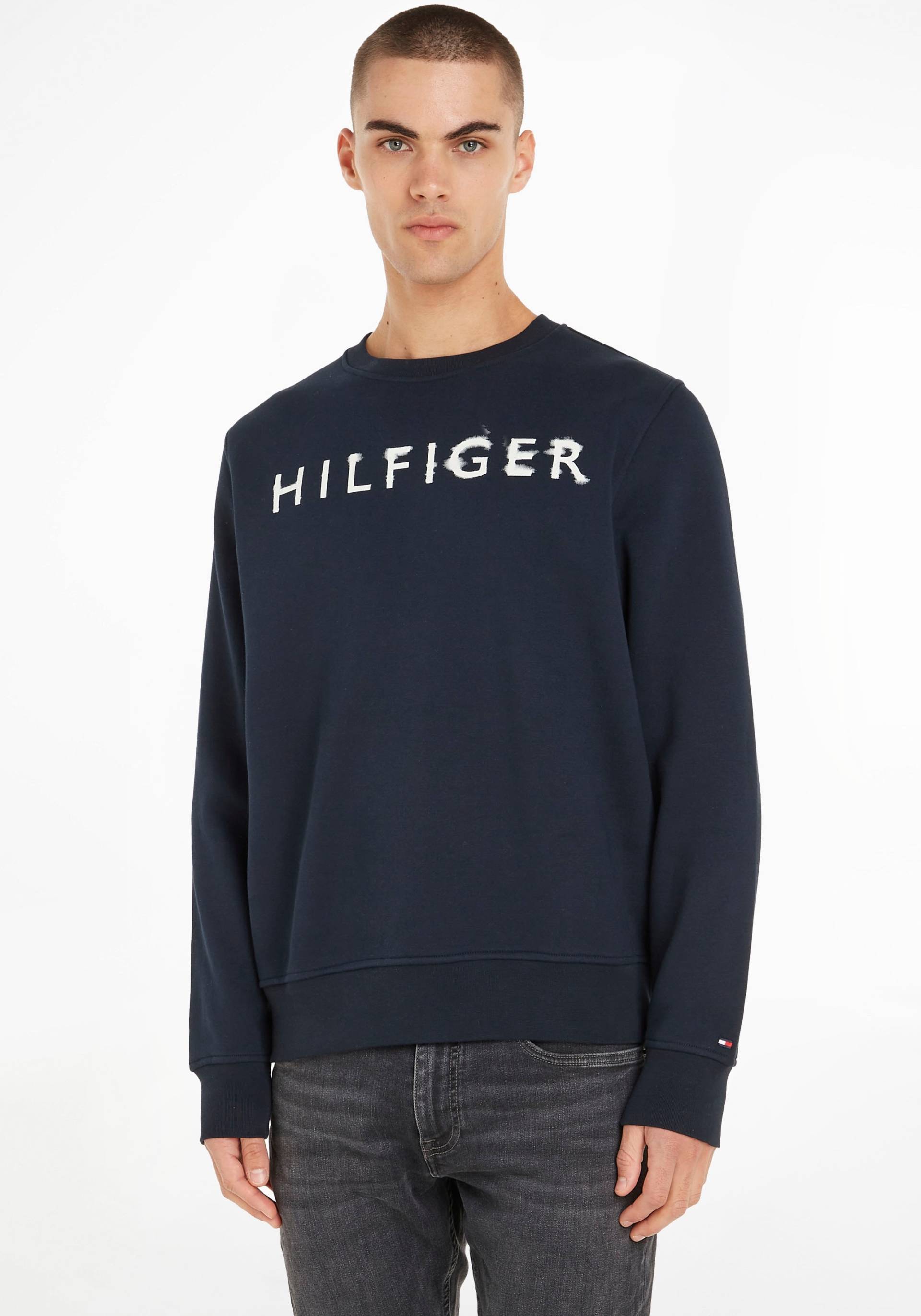 Tommy Hilfiger Sweatshirt »HILFIGER INK CREWNECK« von TOMMY HILFIGER