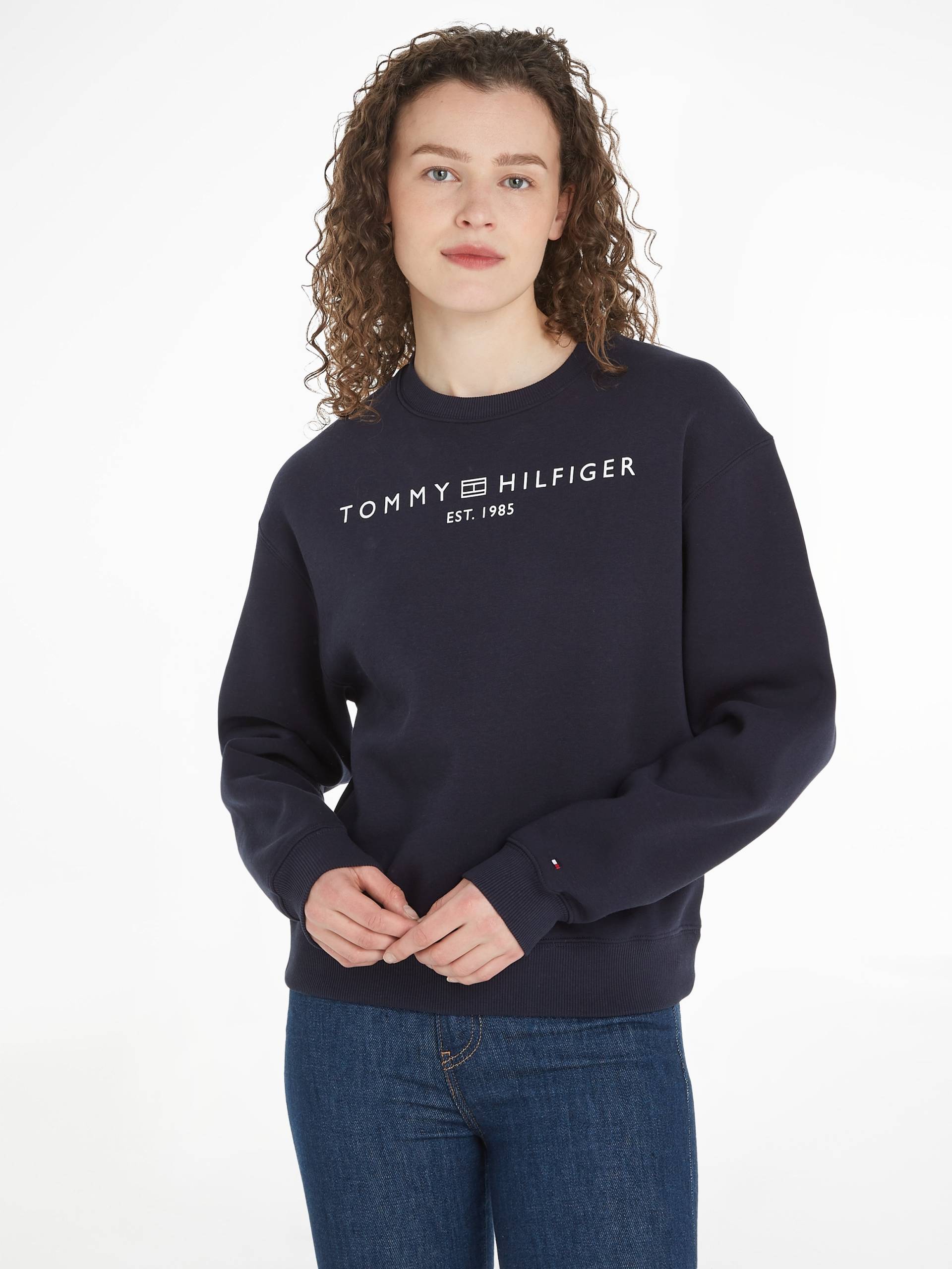 Tommy Hilfiger Sweatshirt »MDRN REG CORP LOGO C-NK SWTSHRT« von TOMMY HILFIGER