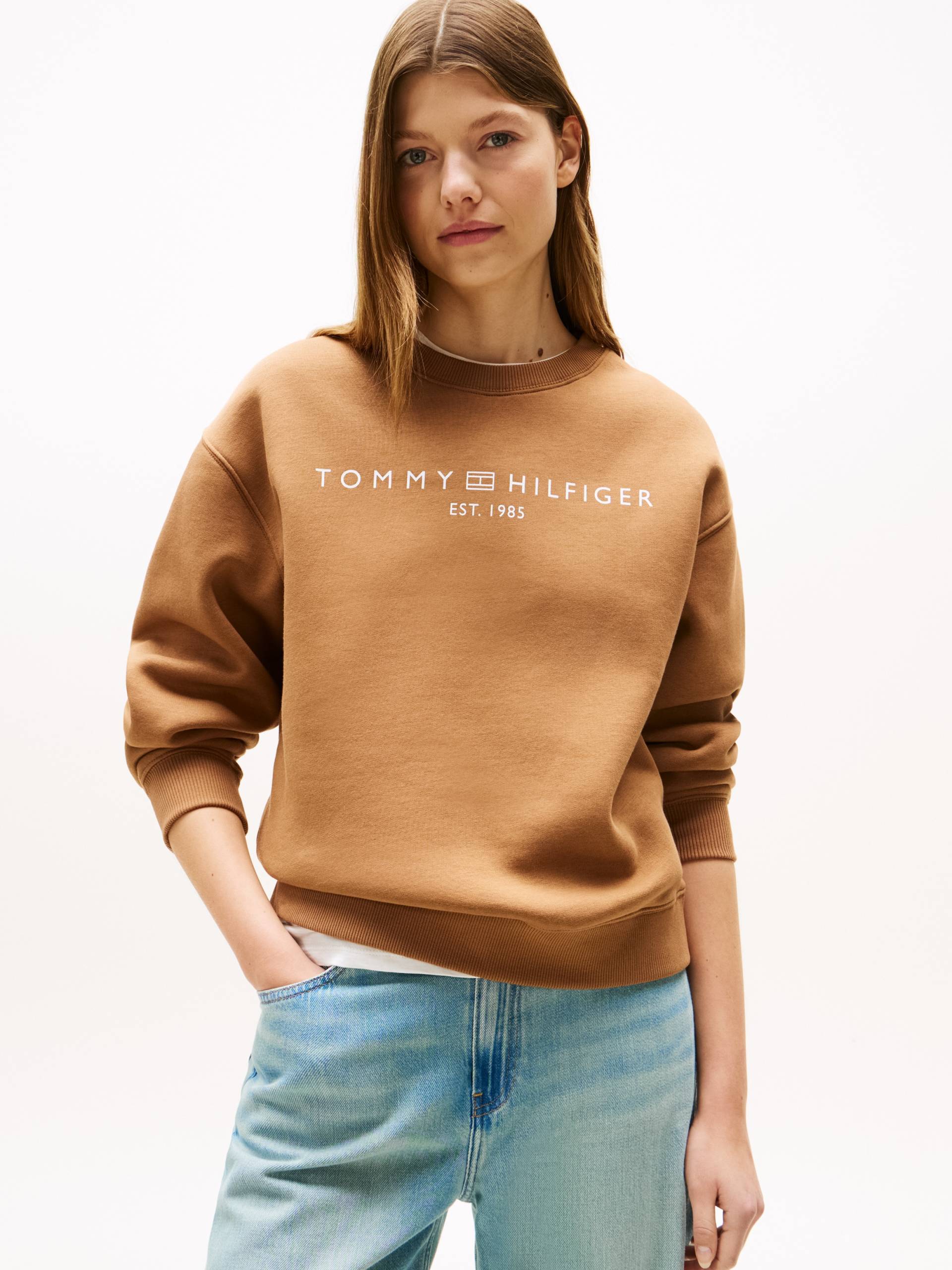 Tommy Hilfiger Sweatshirt »MDRN REG CORP LOGO C-NK SWTSHRT«, mit Logoschriftzug Tommy Hilfiger Sweatshirt »MDRN REG CORP LOGO C-NK SWTSHRT«, mit Logoschriftzug von TOMMY HILFIGER