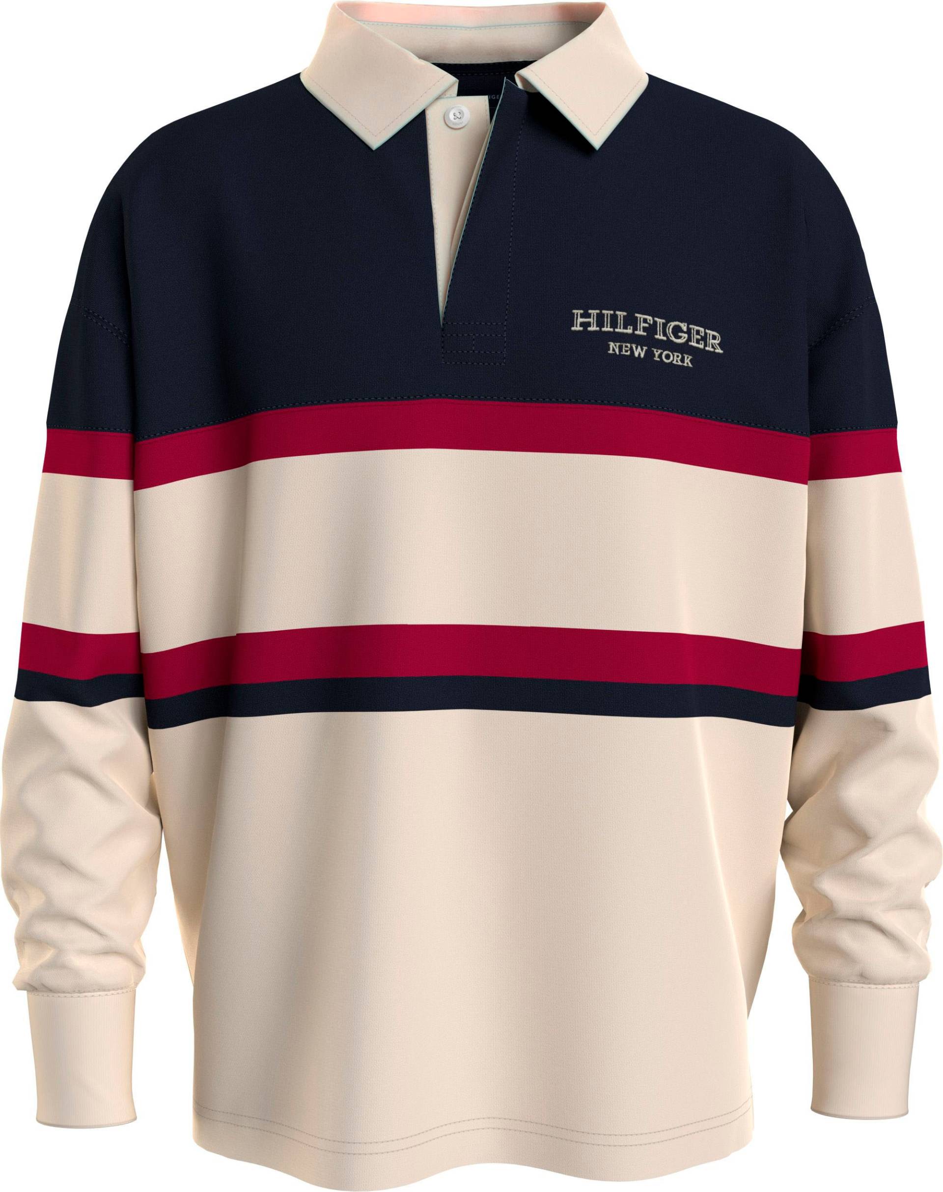 Tommy Hilfiger Sweatshirt »MONOTYPE COLOR BLOCK RUGBY« von TOMMY HILFIGER