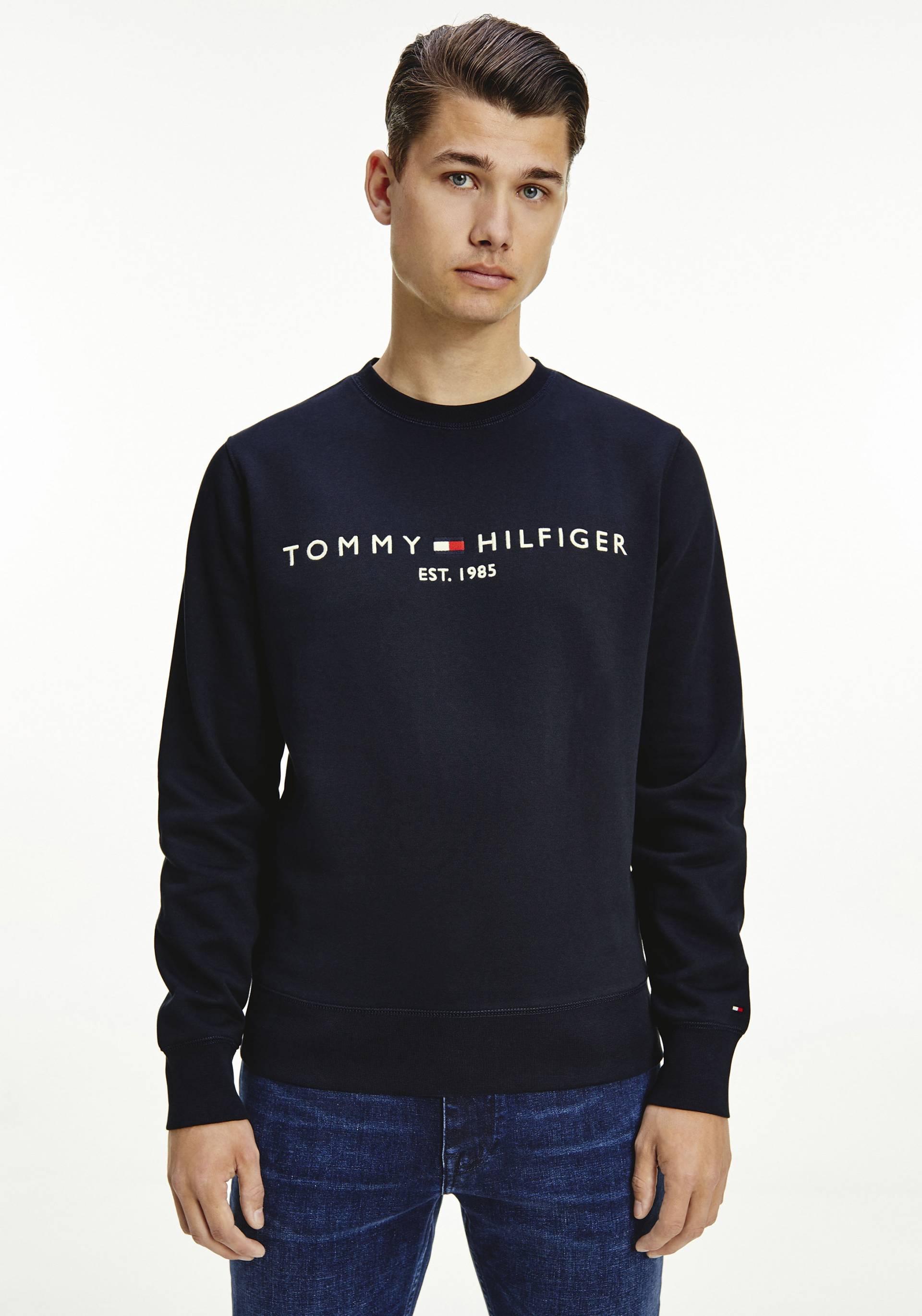 Tommy Hilfiger Sweatshirt »TOMMY LOGO SWEATSHIRT« von TOMMY HILFIGER