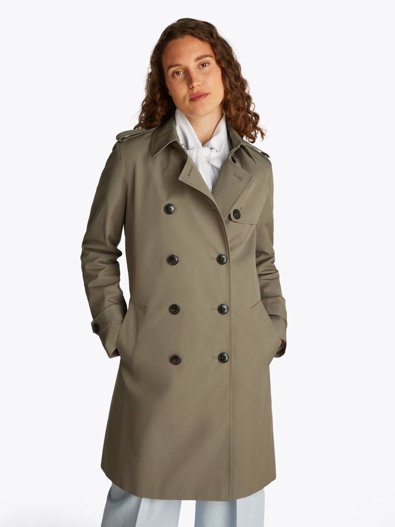 Tommy Hilfiger Trenchcoat »COTTON DB SLIM FIT TRENCH«, mit den typischen Trenchdetails von TOMMY HILFIGER