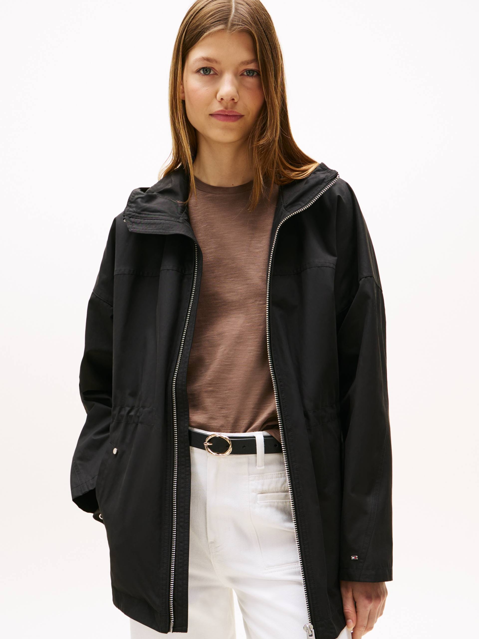 Tommy Hilfiger Windbreaker »COTTON NYLON REG PARKA«, mit Kapuze Tommy Hilfiger Windbreaker »COTTON NYLON REG PARKA«, mit Kapuze von TOMMY HILFIGER